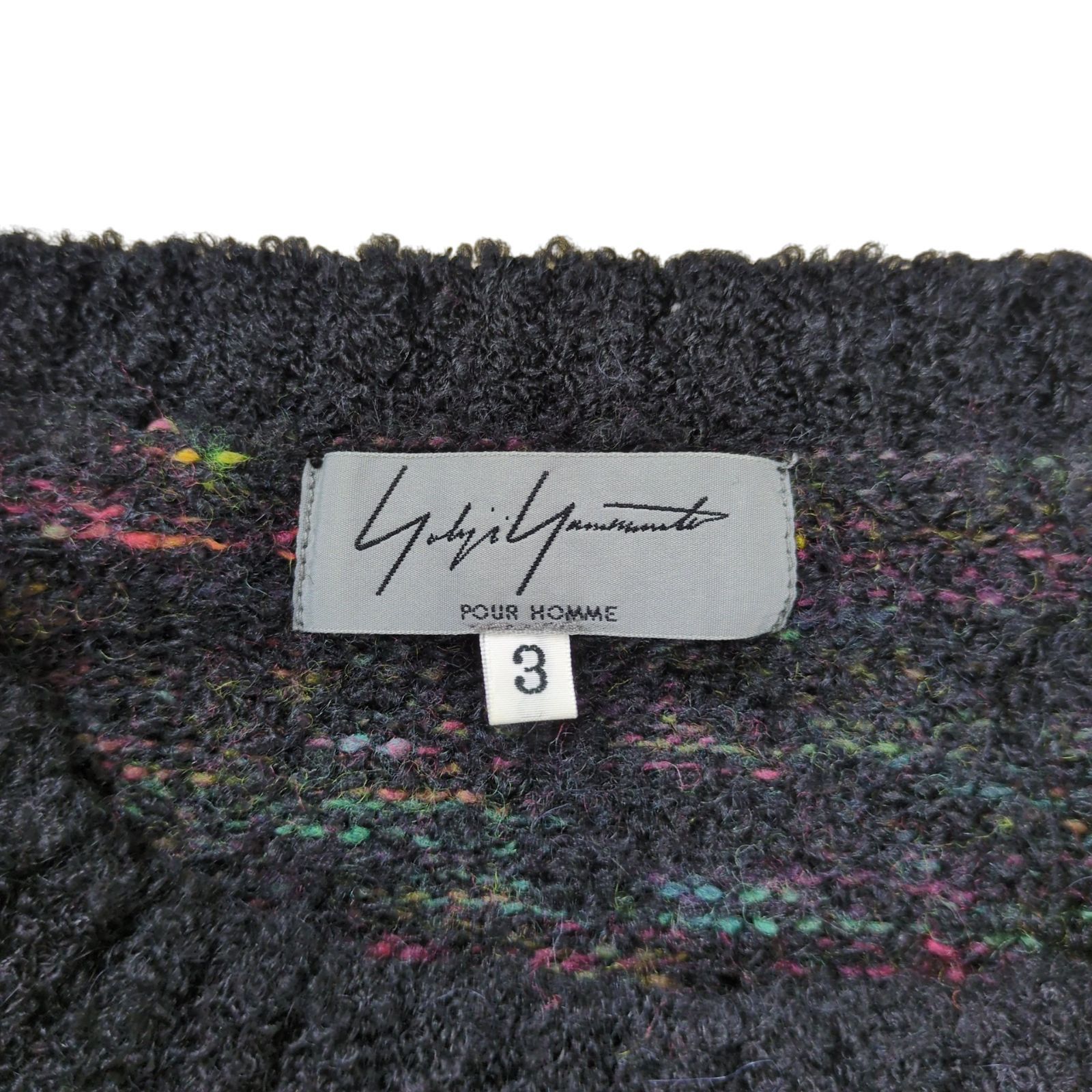 Yohji Yamamoto yohji yamamoto POUR HOMME 04SS Alpaca Wool Mix 3D Knit Size US L / EU 52-54 / 3 - 5 Thumbnail