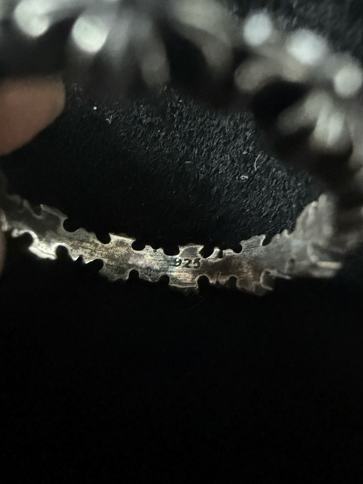 Chrome Hearts Chrome Hearts tiny e sliver ring size 5 Size ONE SIZE - 5 Thumbnail