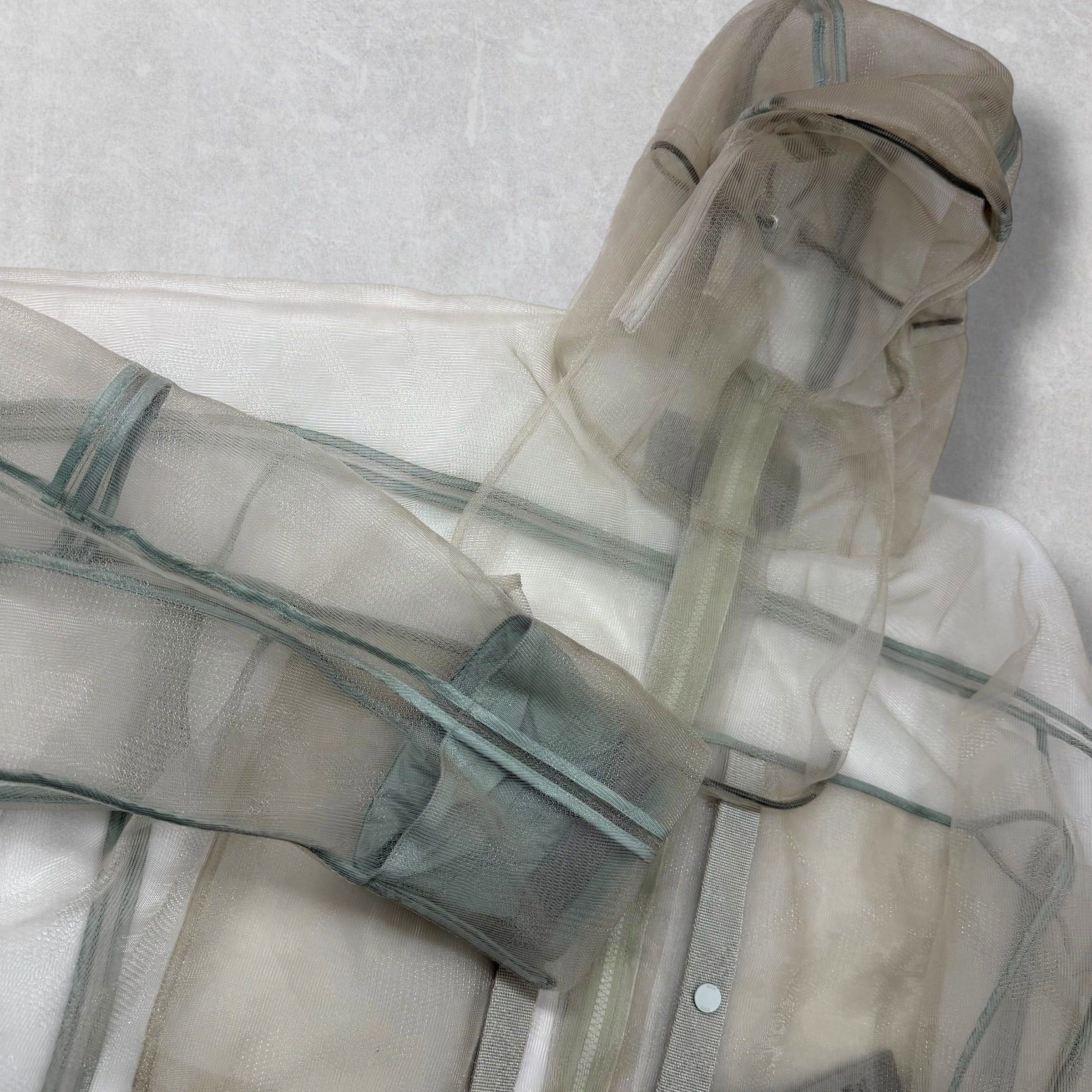 Dior Dior Technical Mesh and Tulle Hooded Jacket 48 (M) Size US M / EU 48-50 / 2 - 2 Thumbnail