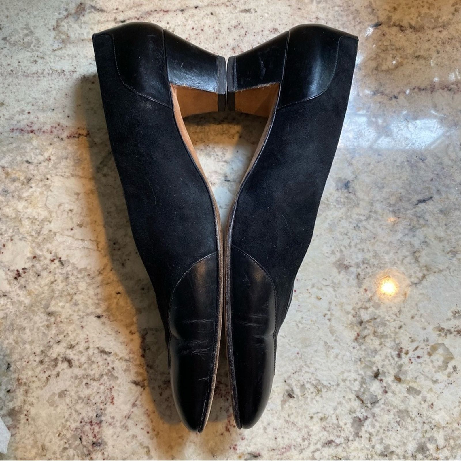Other Silvia Fiorentina Cap Toe Blk Spectator Heel Italy 9.5N Size US 9.5 / IT 39.5 - 6 Thumbnail