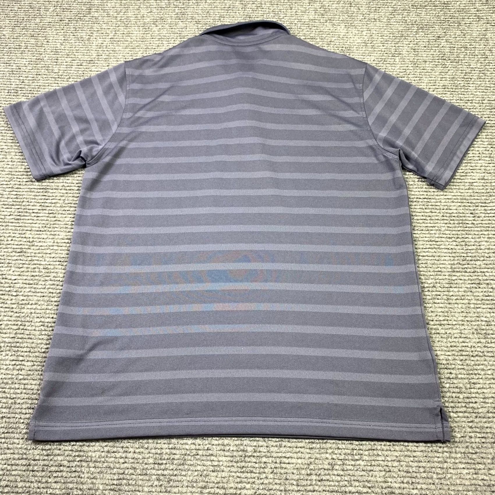 Vintage BOLLE Quick Dry Golf Polo Shirt Striped Short Sleeve Blue Mens Large Size US L / EU 52-54 / 3 - 3 Thumbnail
