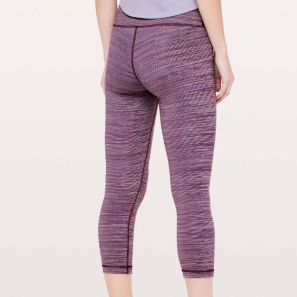 Lululemon Lululemon wunder under crop high rise leggings size 4 Size 27" / US 4 / IT 40 - 3 Thumbnail