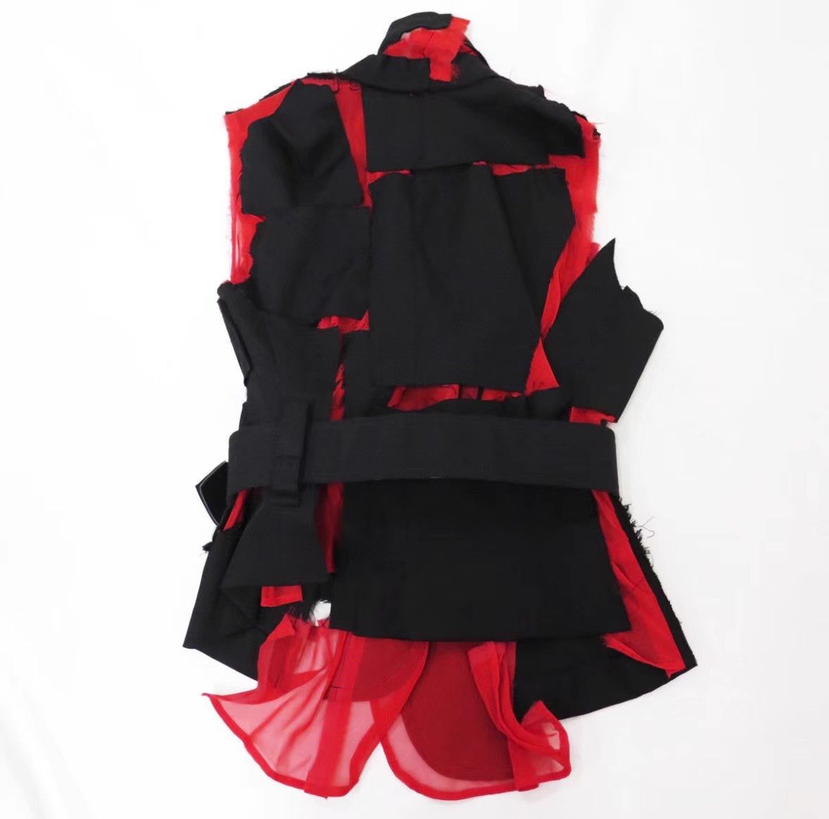 Comme des Garcons Comme des Garçons Main Line Runway Red Panel Vest Ｑ24 Size S / US 4 / IT 40 - 5 Thumbnail