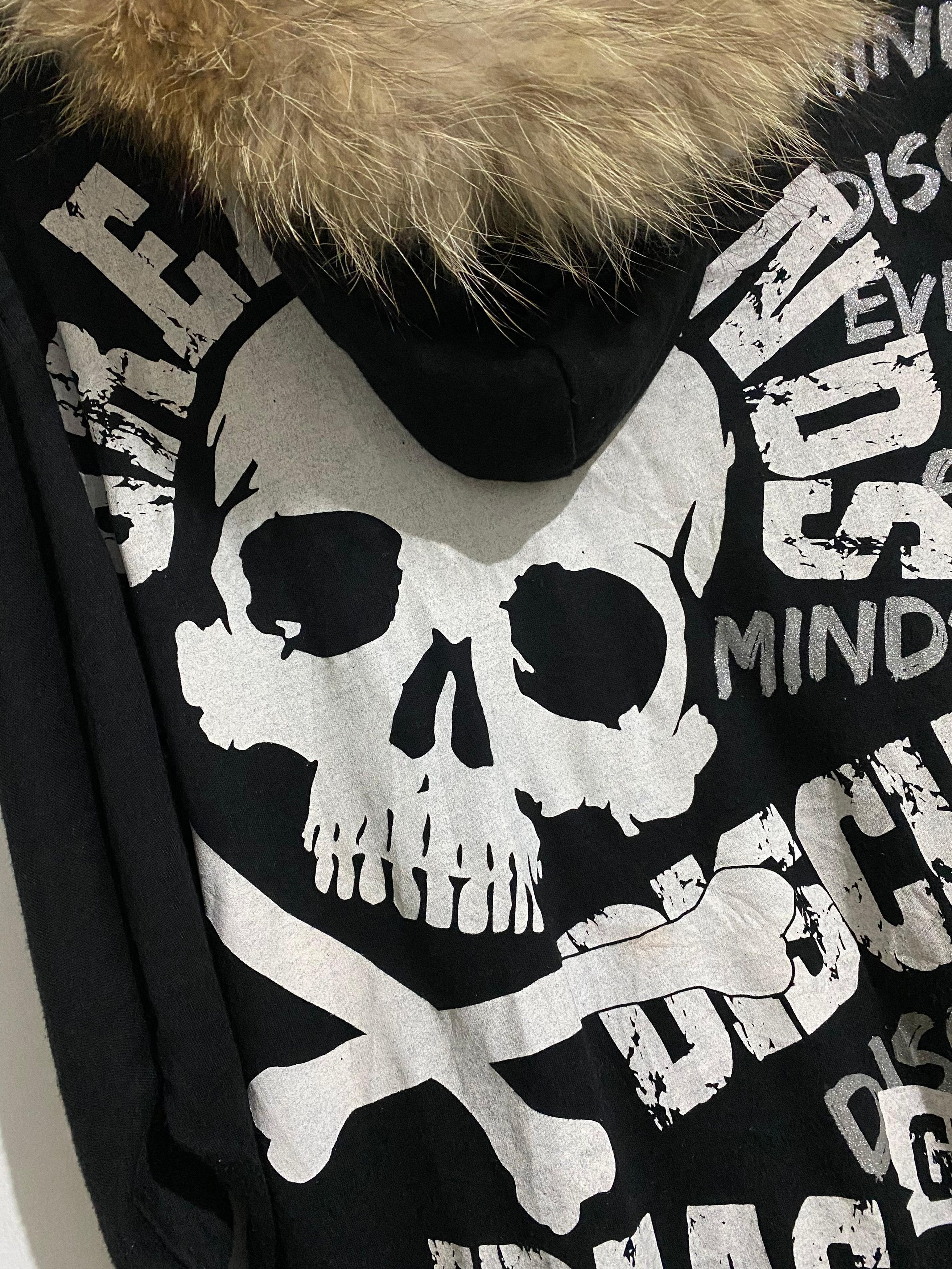 Other Japanese Fur knick knack great minds Skull zipp hoodie Size US L / EU 52-54 / 3 - 5 Thumbnail