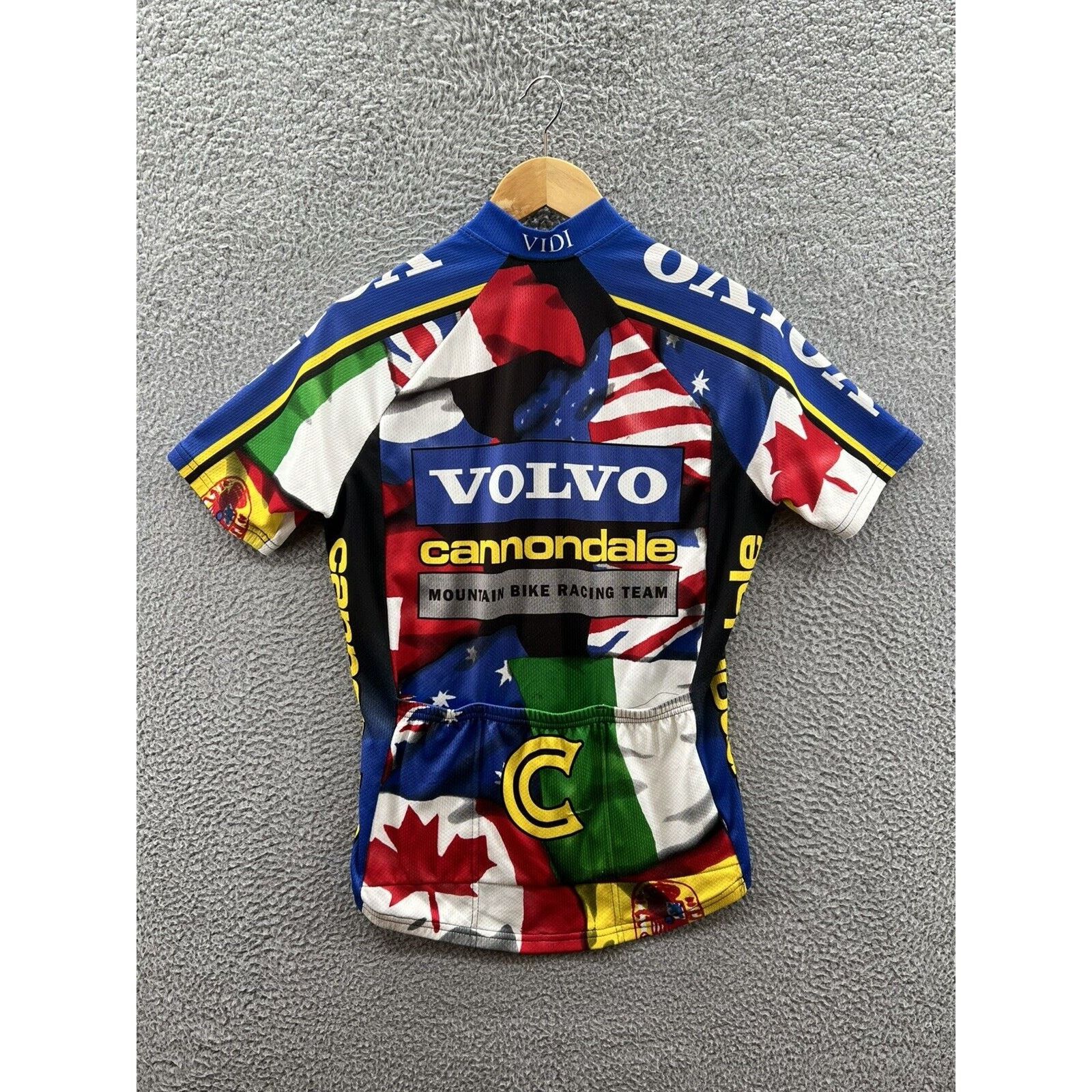 Other Cannondale Volvo Bike Racing Team Flag Print Cycling Jersey Size US M / EU 48-50 / 2 - 2 Thumbnail