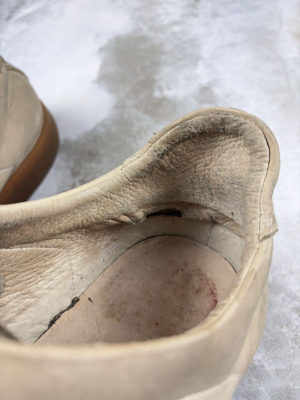 Maison Margiela Maison Margiela Vintage Dirty Beige Replica Gat Sneakers Size US 13 / EU 46 - 10 Thumbnail