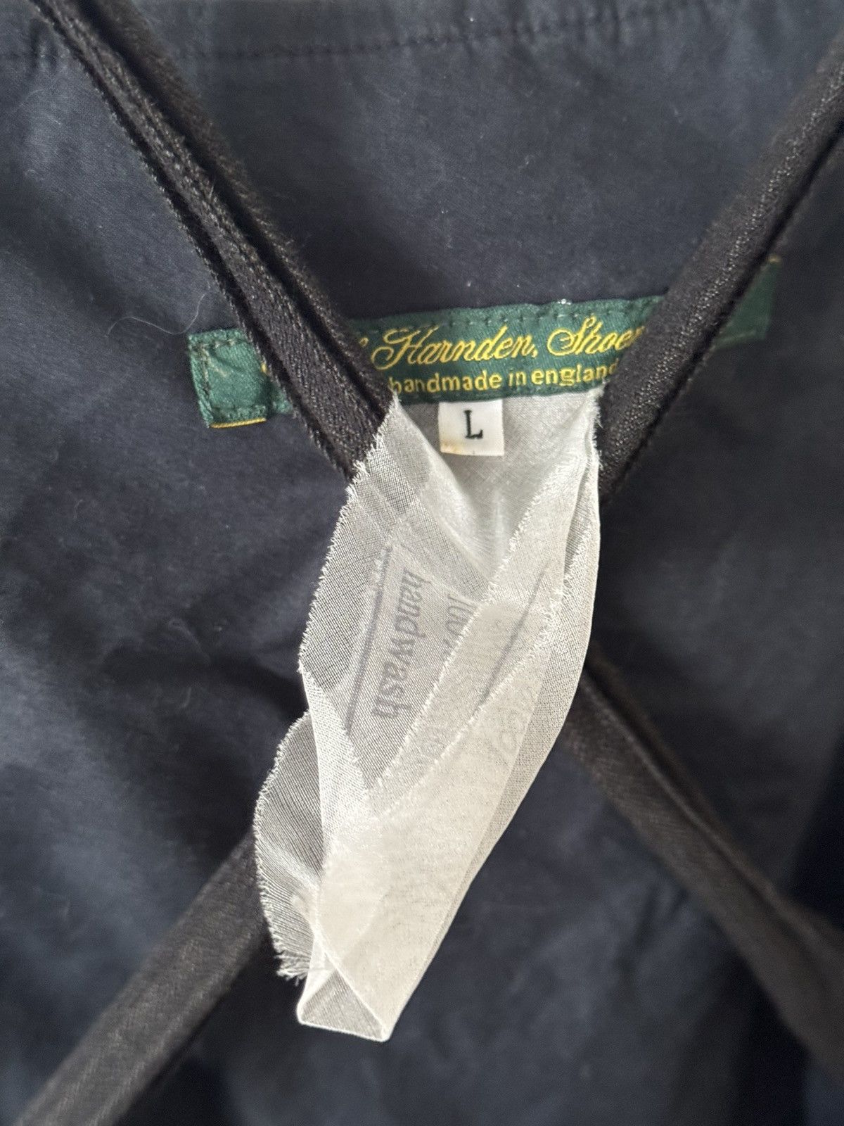 Paul Harnden Shoemakers Black Wool Apron Size US L / EU 52-54 / 3 - 6 Thumbnail