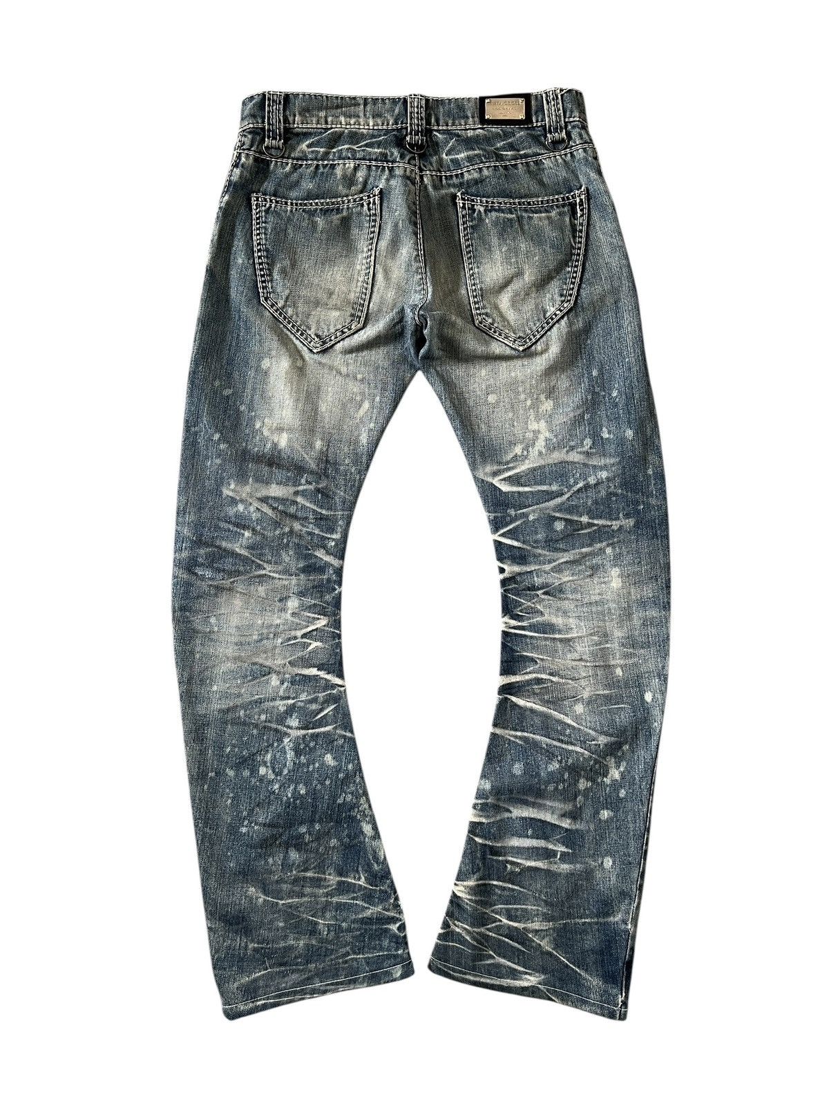 BUFFALO BOBS Buffalo Bobs Claw Mark Flare Denim Size US 32 / EU 48 - 2 Thumbnail