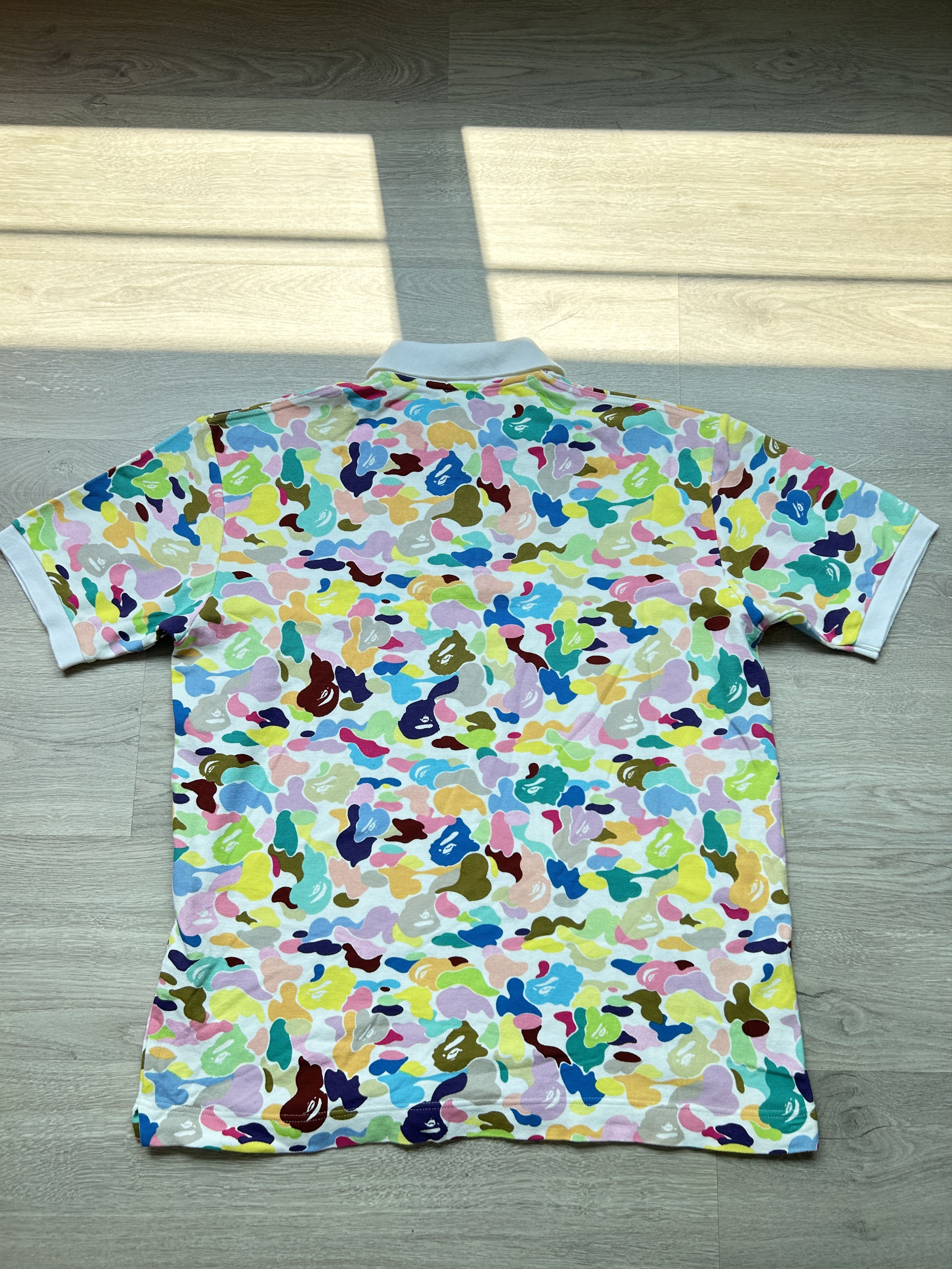Bape Bape OG Multi Camo Polo [Size L] Size US L / EU 52-54 / 3 - 6 Thumbnail