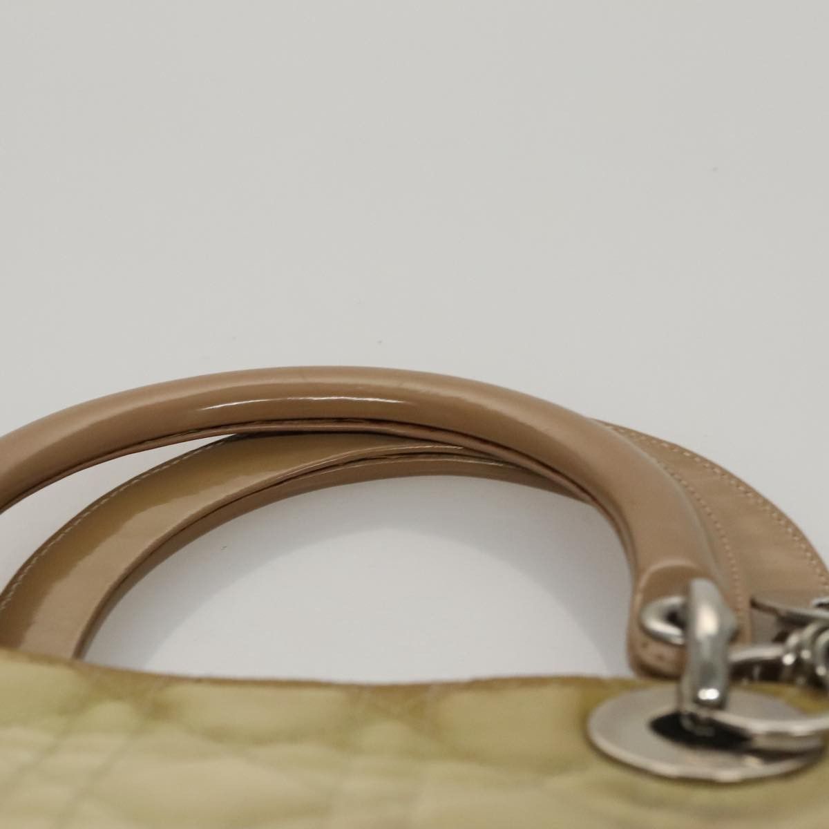 Dior DIOR Canage Hand Bag Nylon Beige Silver Size ONE SIZE - 8 Thumbnail