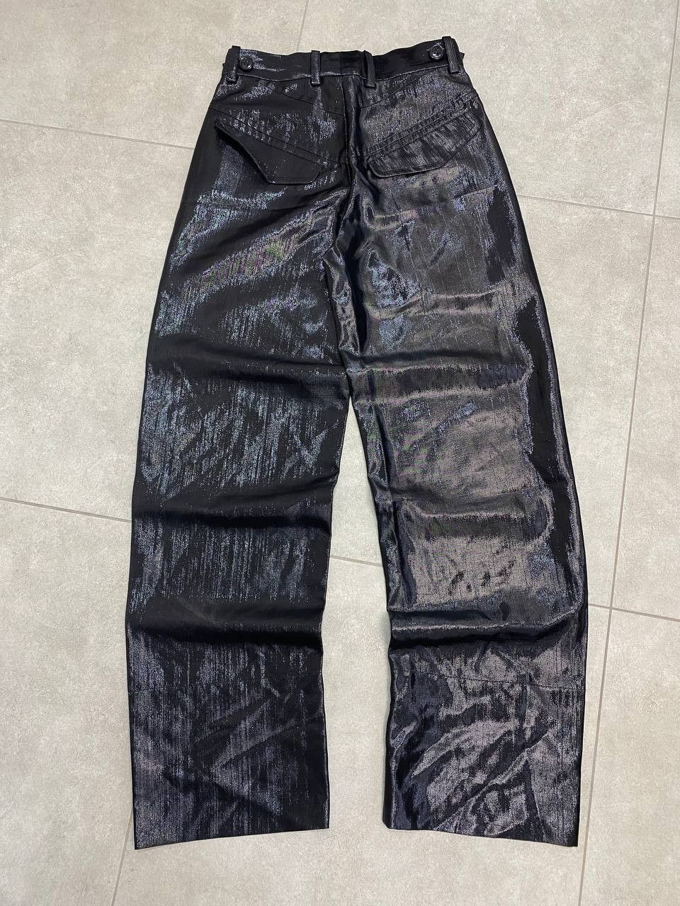 Other Pronounce AW20 Glitter Metallic Baggy Runaway Show Pants Size US 32 / EU 48 - 3 Thumbnail
