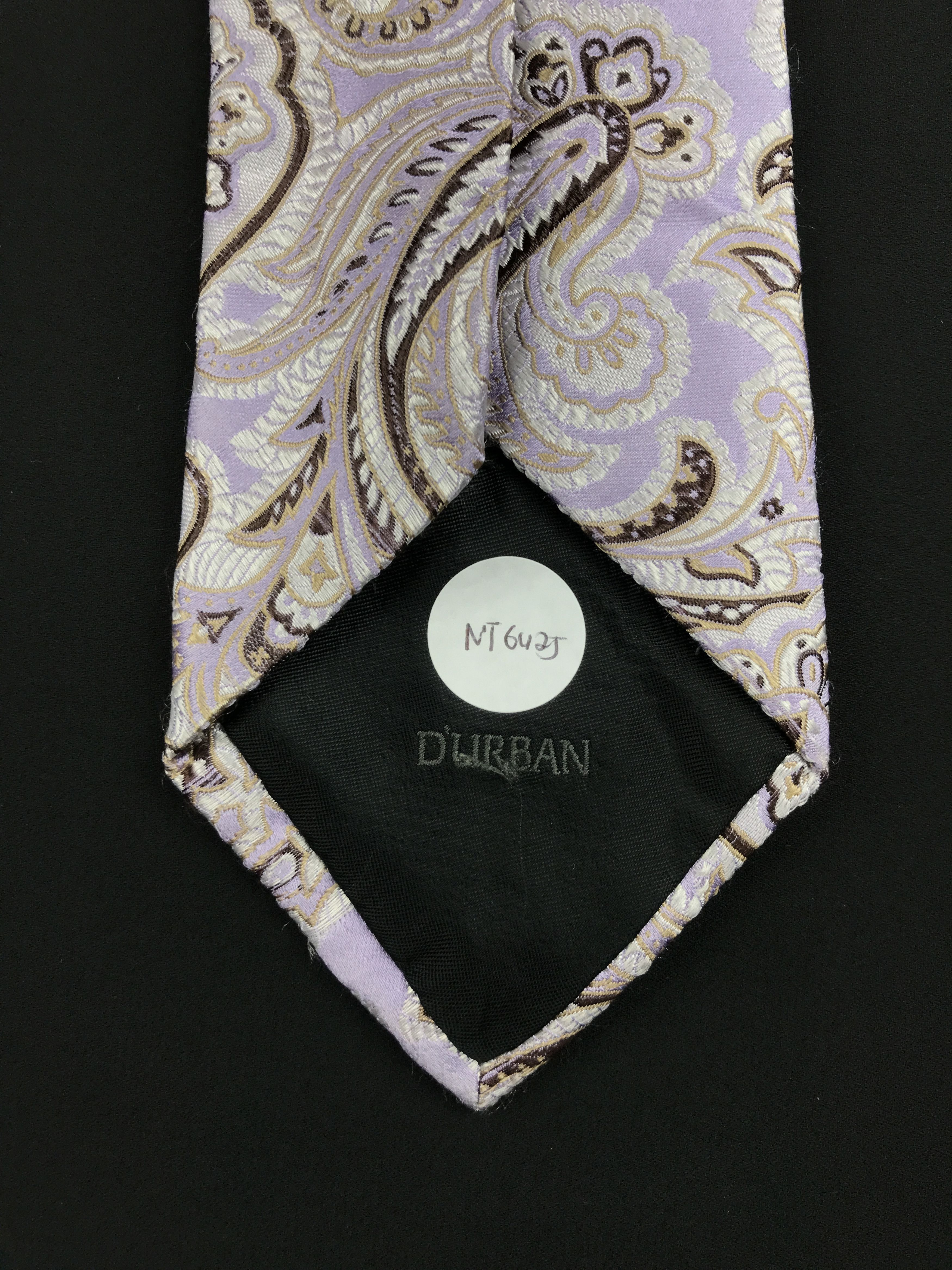 Vintage Vintage Durban Silk Necktie Size ONE SIZE - 8 Thumbnail