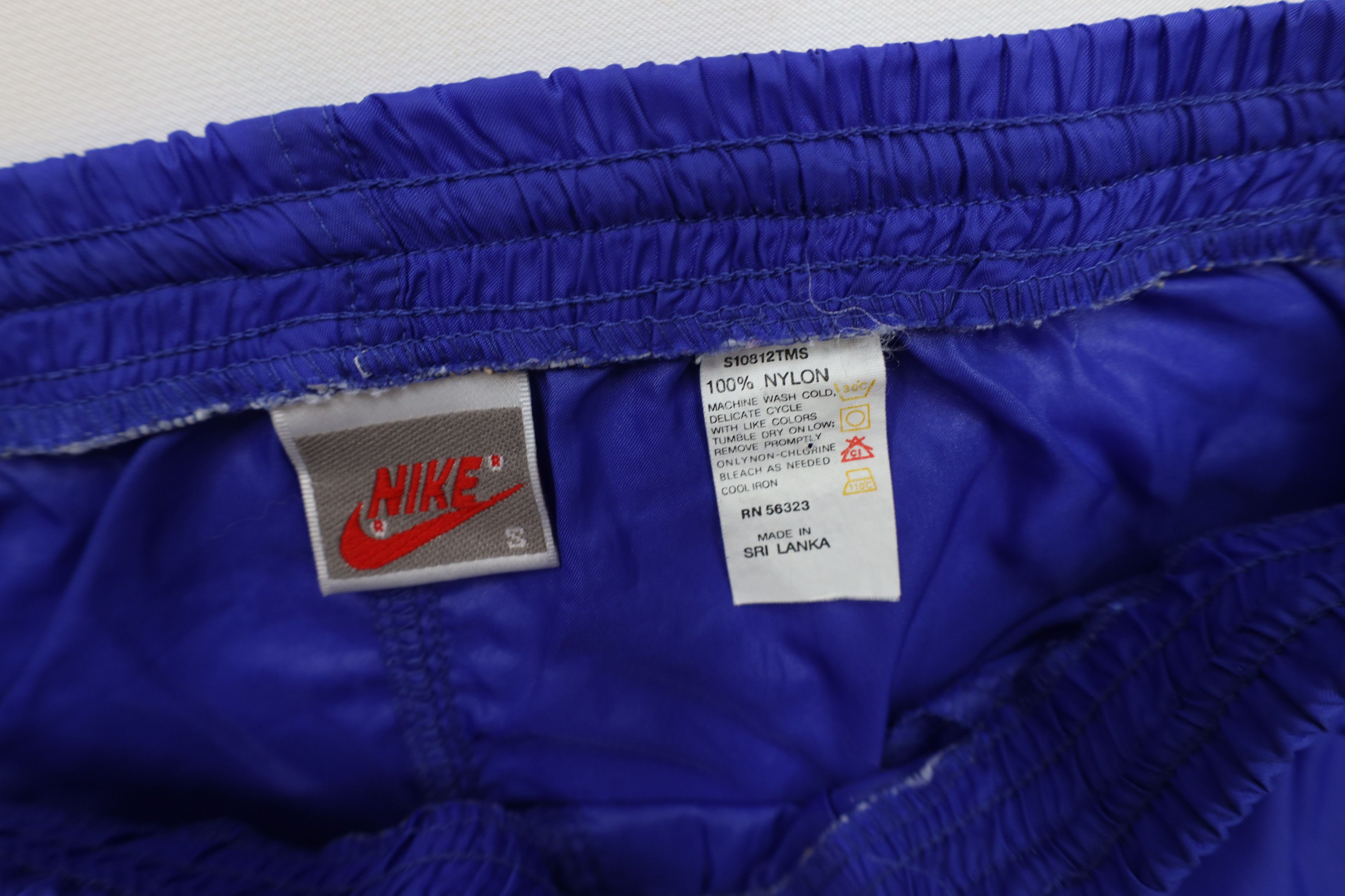 Nike × Vintage Vintage 90s Nike Scott Mini Swoosh Windbreaker Joggers Pants Size US 32 / EU 48 - 8 Thumbnail