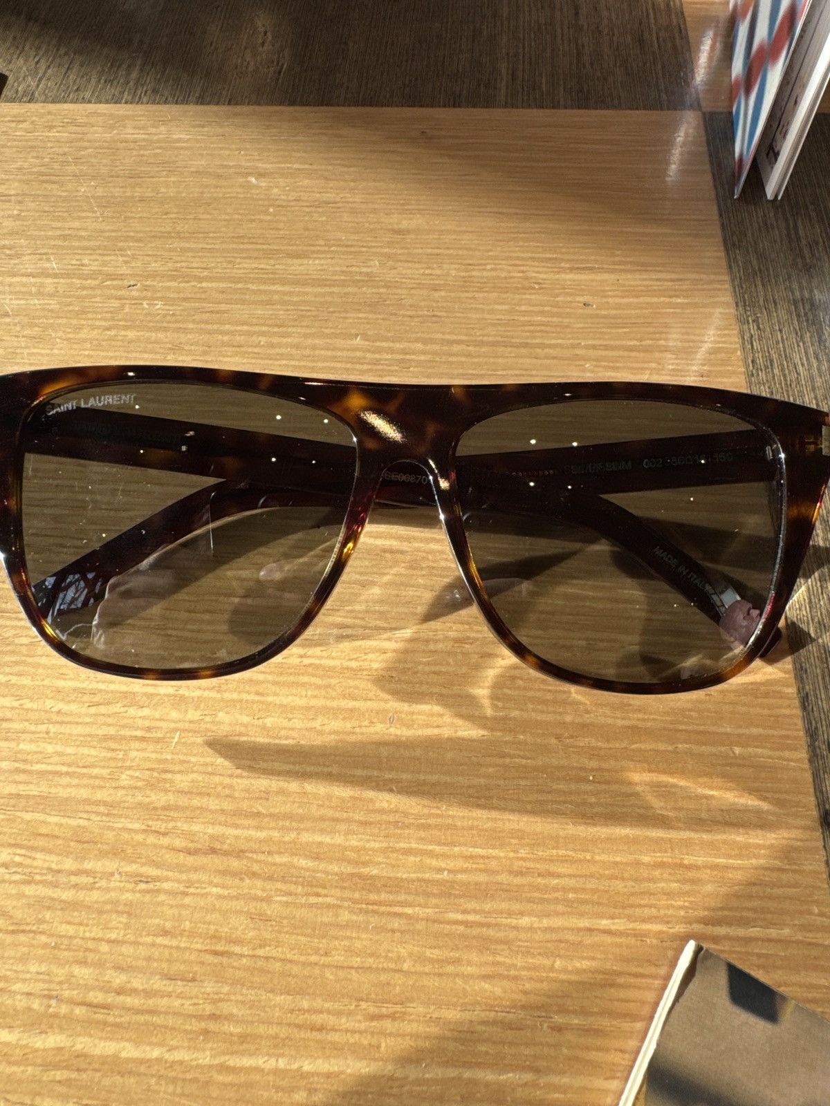 Saint Laurent Paris Saint Laurent Sl01 Size ONE SIZE - 1 Thumbnail
