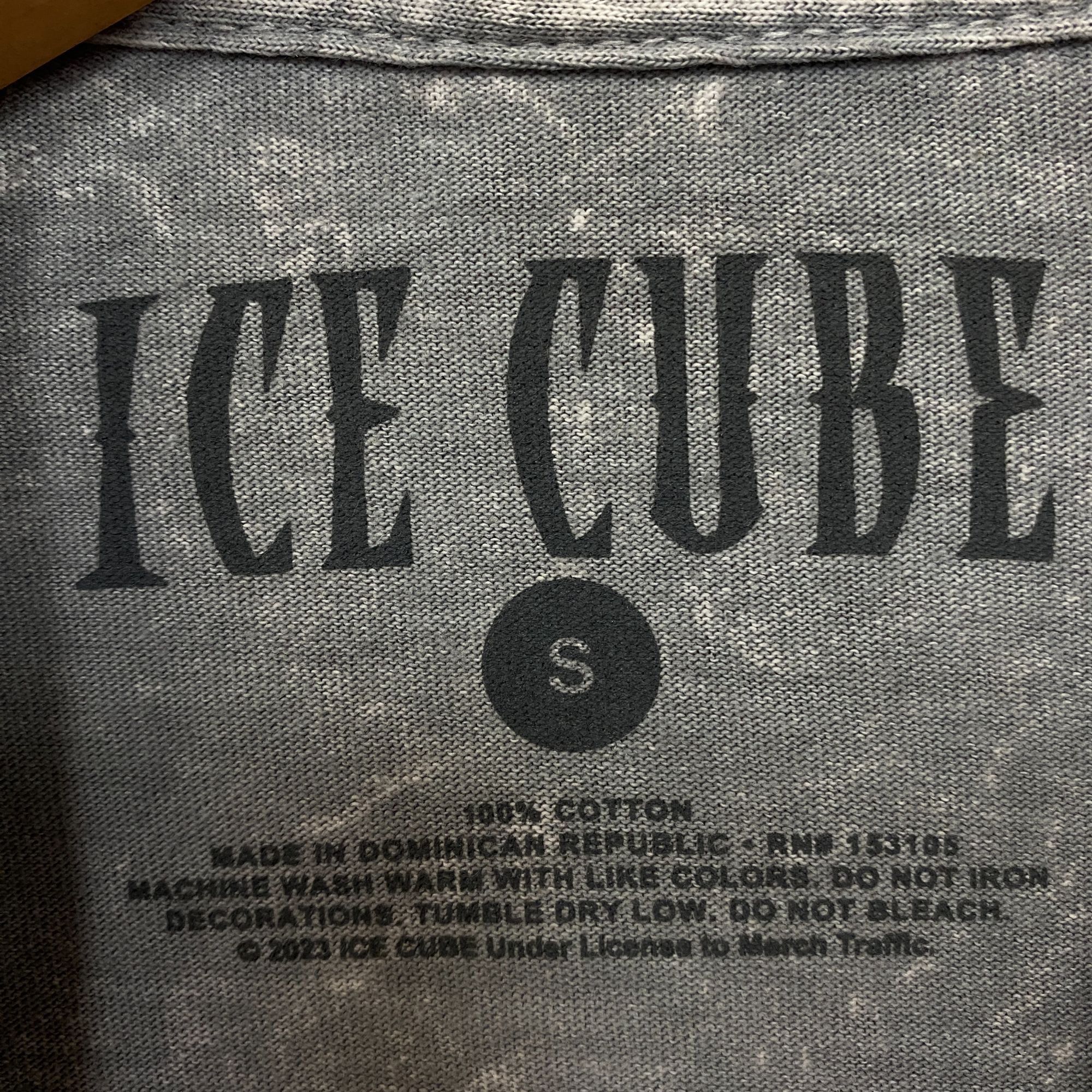 Rap Tees Ice Cube "It Was A Good Day" Graphic Acid Wash T-Shirt Small Size US S / EU 44-46 / 1 - 4 Thumbnail