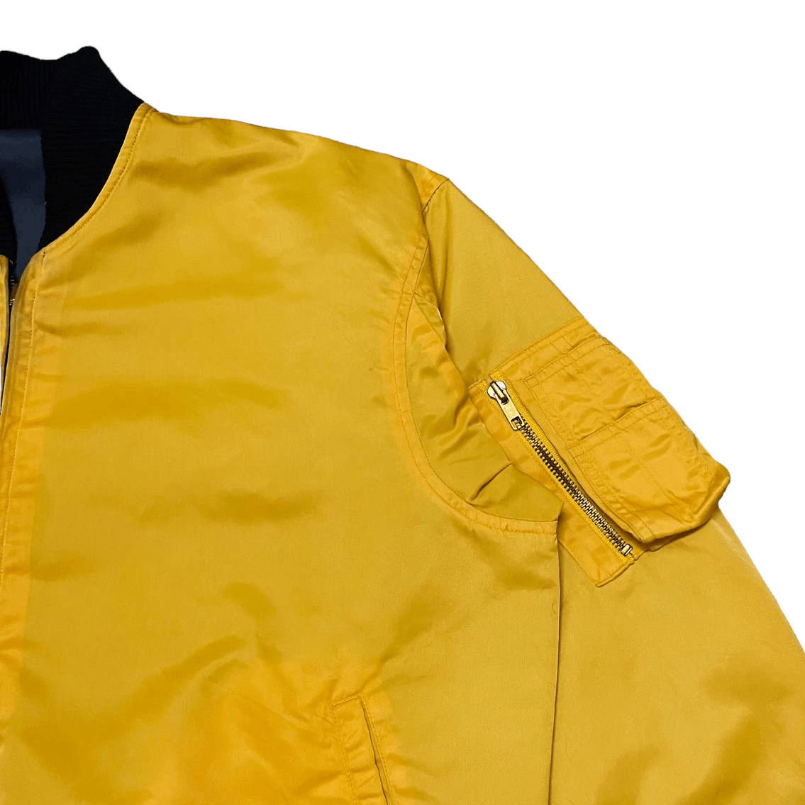Japanese Brand Vintage Ma 1 Reversible Bomber Jacket by Japanese Brand Size US L / EU 52-54 / 3 - 19 Thumbnail