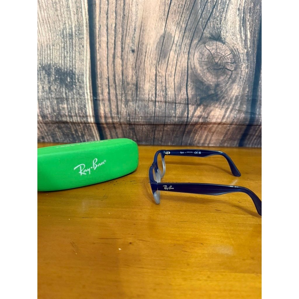 RayBan Ray-Ban Kids Blue Square Full Rim RX Eyeglasses Frames ONLY Size ONE SIZE - 5 Thumbnail