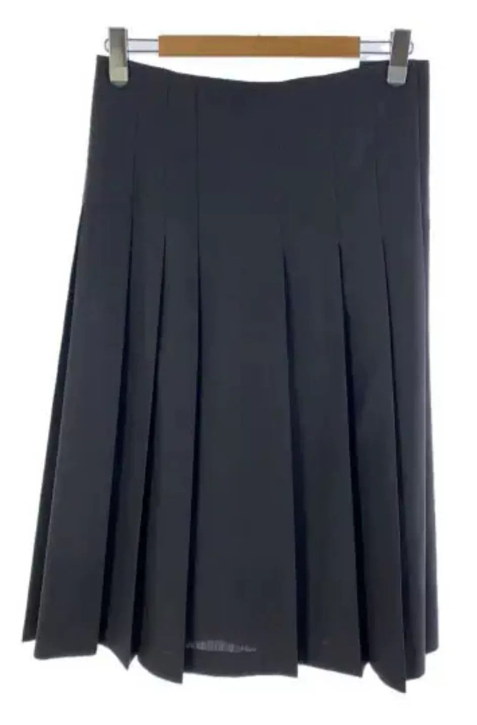 Yohji Yamamoto Y's Yohji Yamamoto Black Pleated Skirt Size 30" / US 8 / IT 44 - 1 Thumbnail