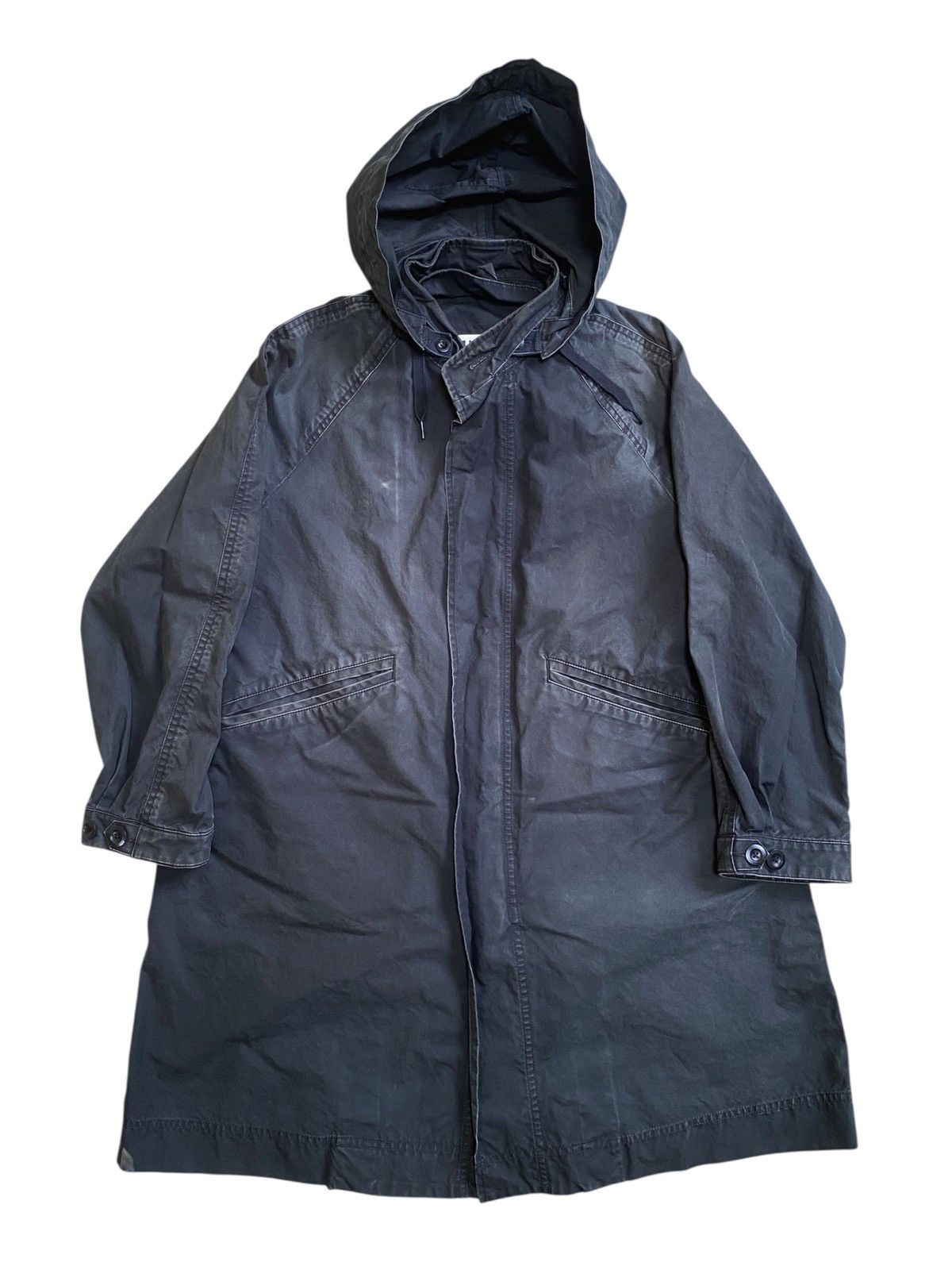 Margaret Howell × Vintage 💥 MARGARET HOWELL SUNFADED PARKA HOODIE JACKET Size US M / EU 48-50 / 2 - 1 Thumbnail
