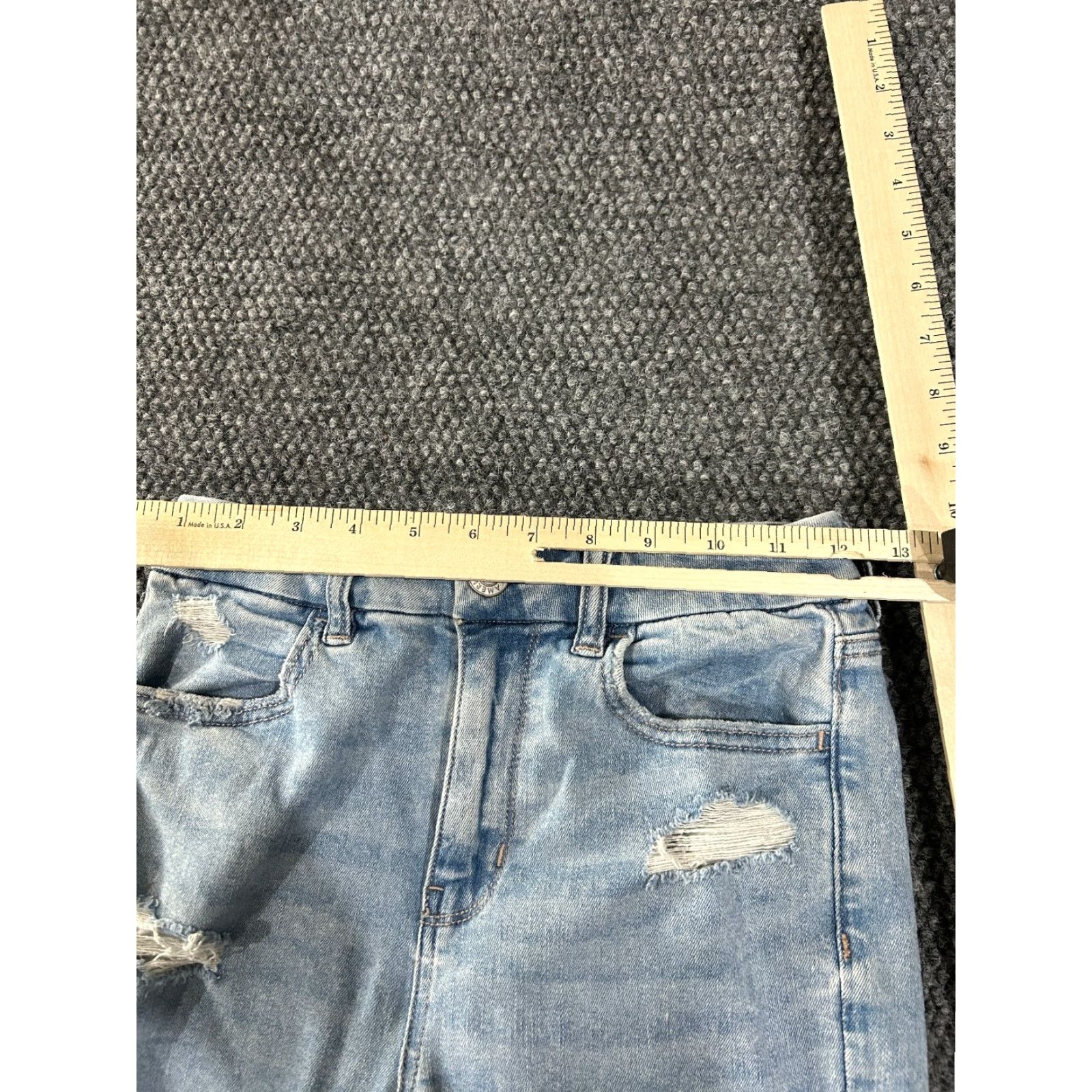 American Eagle Outfitters **American Eagle Blue Women's High Rise Curvy Fit Jeans** User: American Eagle Blue Women's High Rise Curvy Fit Jeans Size 26" / US 2 / IT 38 - 4 Thumbnail