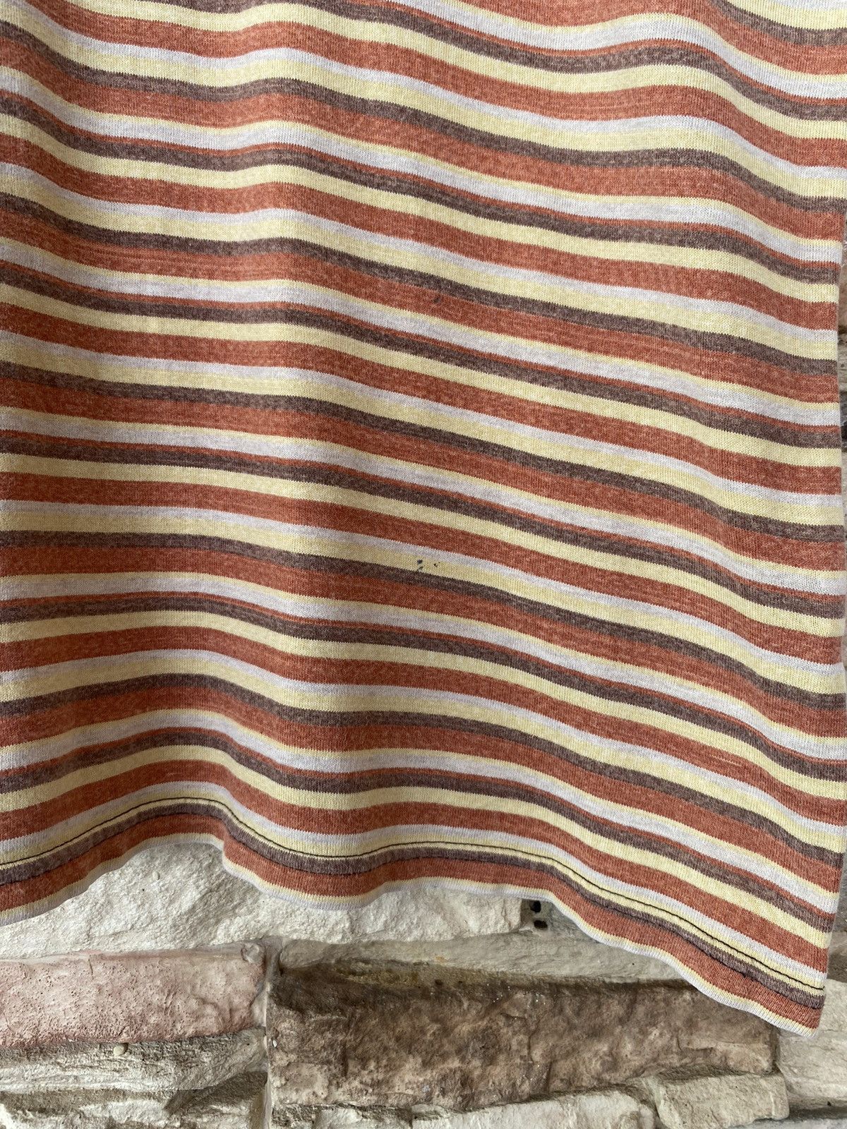 Vintage Vintage Hai Sporting Gear Issey Miyake Stripe Tees Size US L / EU 52-54 / 3 - 12 Thumbnail