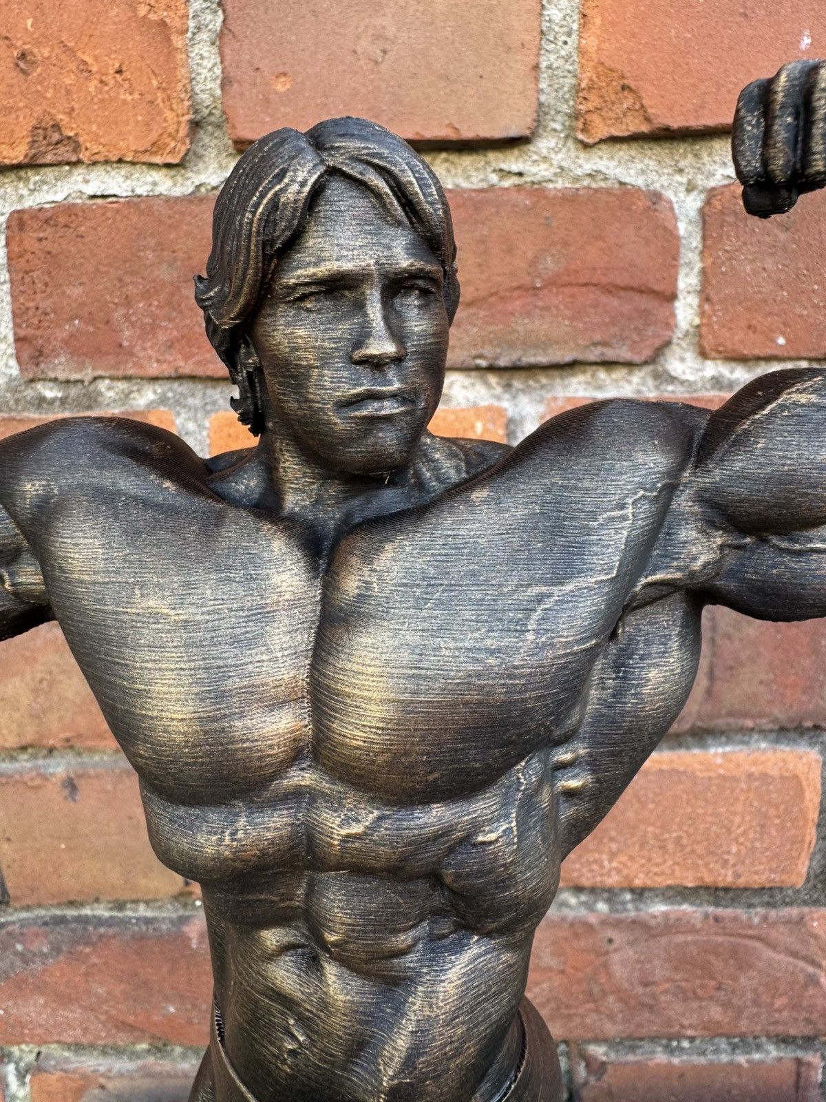 Other Gym statue Arnold Schwarzenegger 37cm Size ONE SIZE - 7 Thumbnail