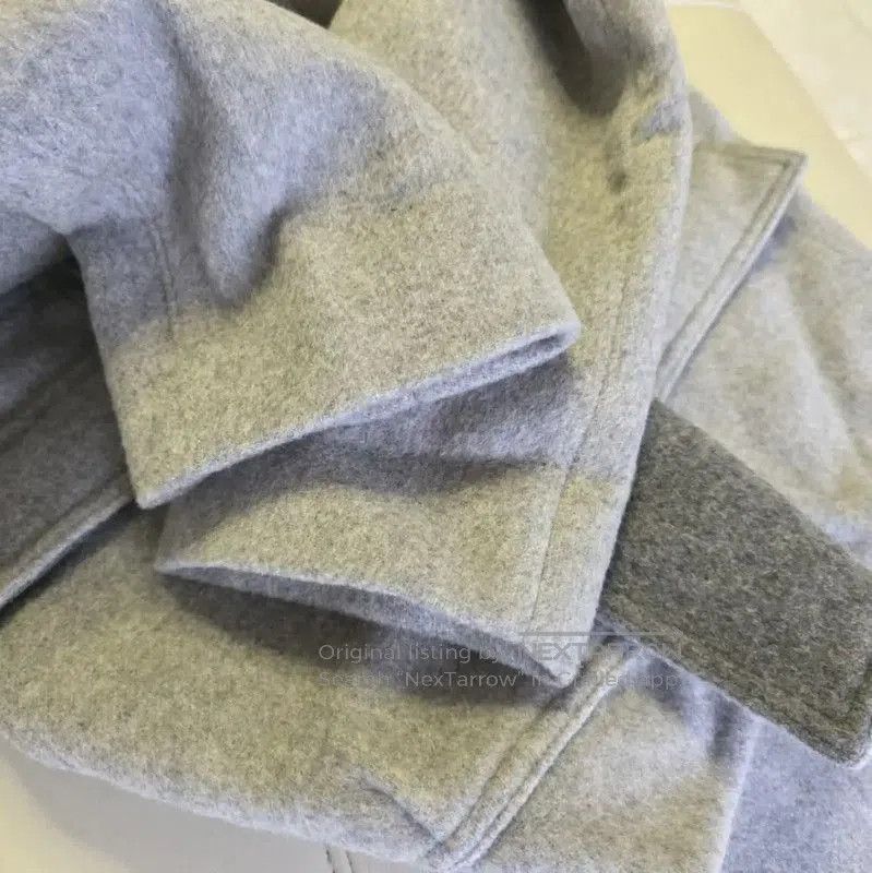 Other Lanvin Men's Wool Coat in Gray . Size US XL / EU 56 / 4 - 5 Thumbnail