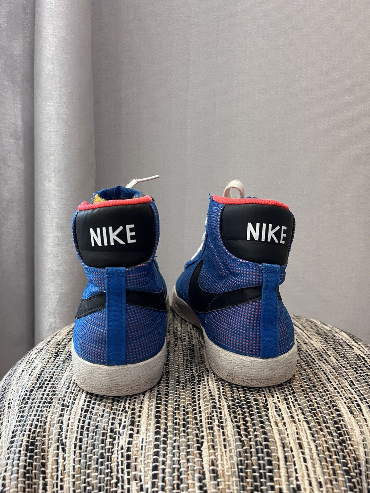 Nike × Vintage Vintage Nike Blazer Mid sneakers sk8 hype rare Size US 7 / IT 37 - 4 Thumbnail