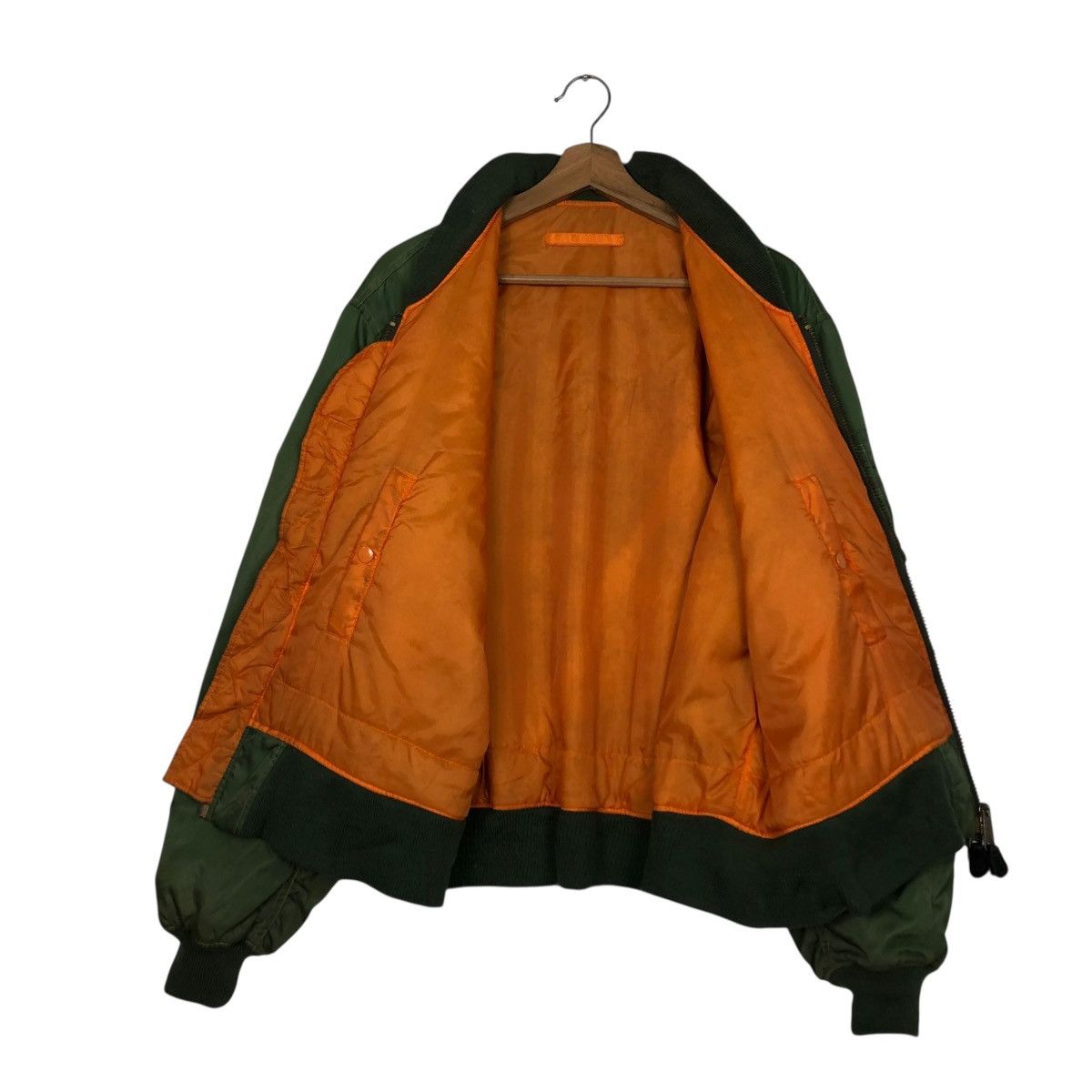 Japanese Brand 🔥VINTAGE MA-1 BOMBER JACKET MILITARY COLLECTION ISSEY MIYAKE Size US L / EU 52-54 / 3 - 17 Thumbnail