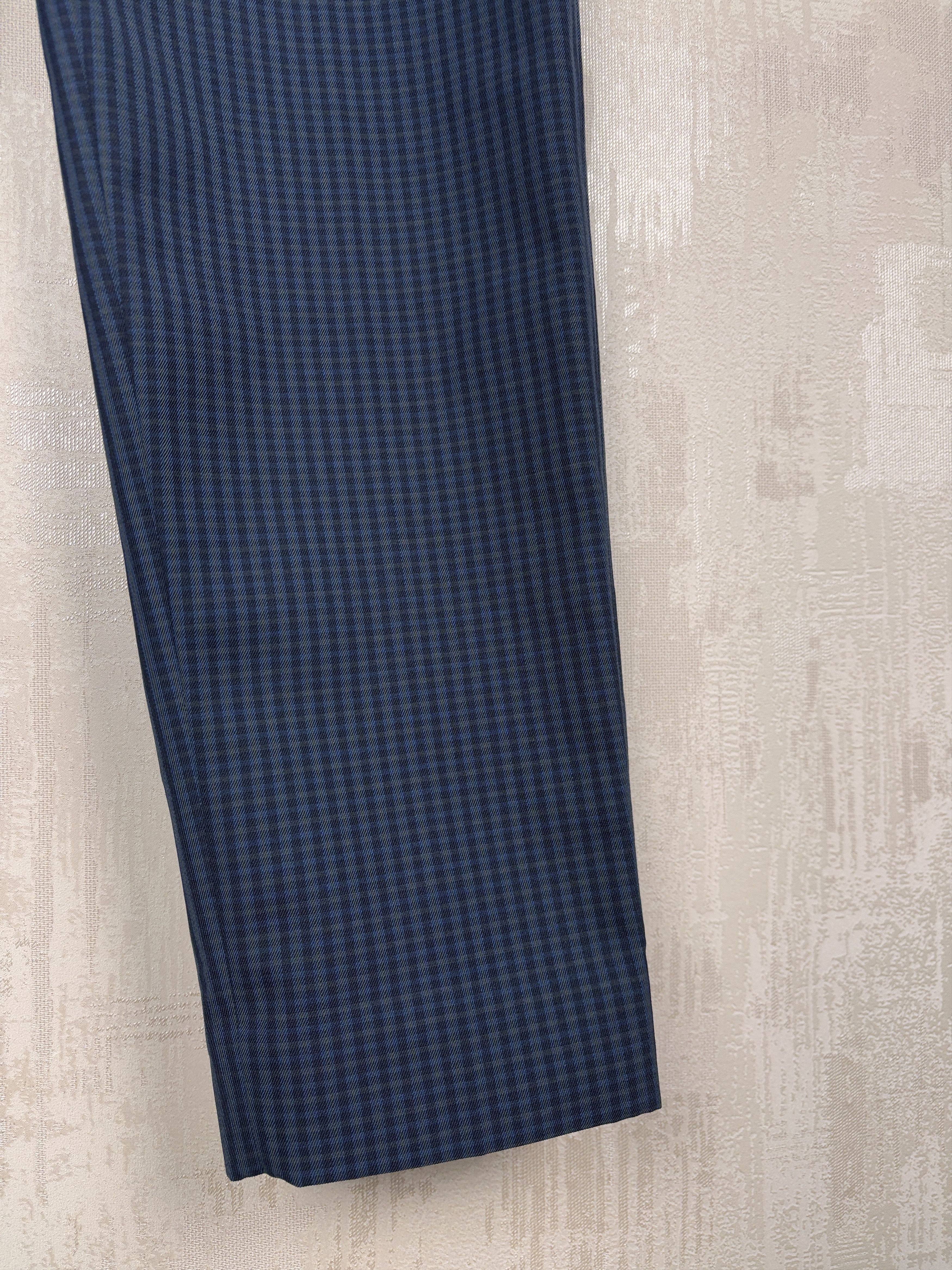 Cos COS Chino Check Pants Wool Blend Size US 32 / EU 48 - 5 Thumbnail