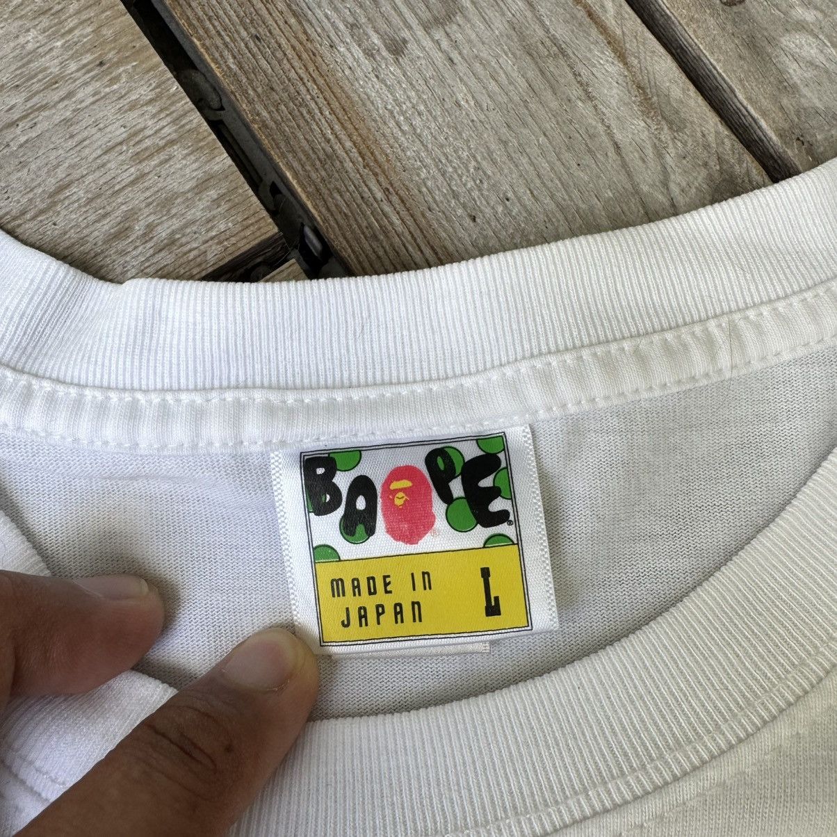 Bape × One Piece Bathing Ape BAPE x One Piece Ace T-shirt - Size L Size US L / EU 52-54 / 3 - 5 Thumbnail