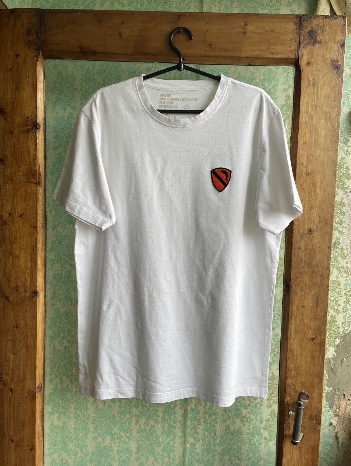 Maharishi MAHARISHI DOLPHIN CAVALRY MEN’S WHITE T-SHIRT Size US L / EU 52-54 / 3 - 1 Thumbnail