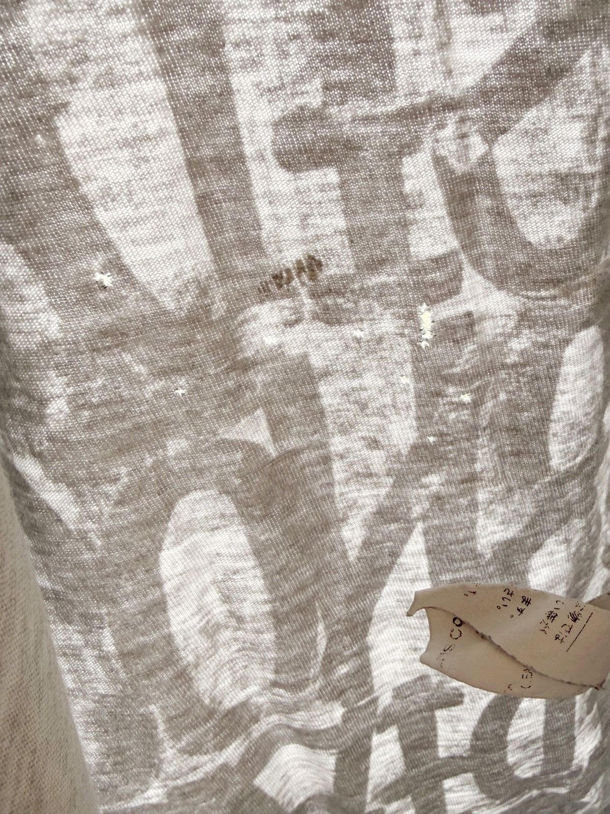 Comme des Garcons Homme Plus Comme des Garçons Homme Plus 3/4 Sleeve Calligraphy Logo M Size US M / EU 48-50 / 2 - 11 Thumbnail