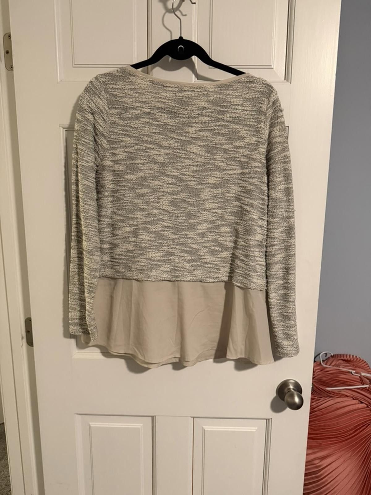 Other White House Black Market Gray Beige Layered Long Sleeve M Size M / US 6-8 / IT 42-44 - 5 Thumbnail