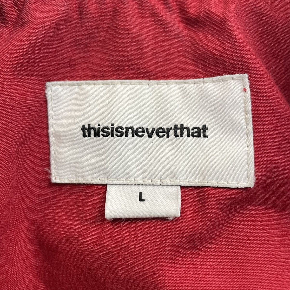 thisisneverthat THISISNEVERTHAT LEATHER COLLAR OVERSIZED WORKWEAR JACKET Size US L / EU 52-54 / 3 - 20 Thumbnail