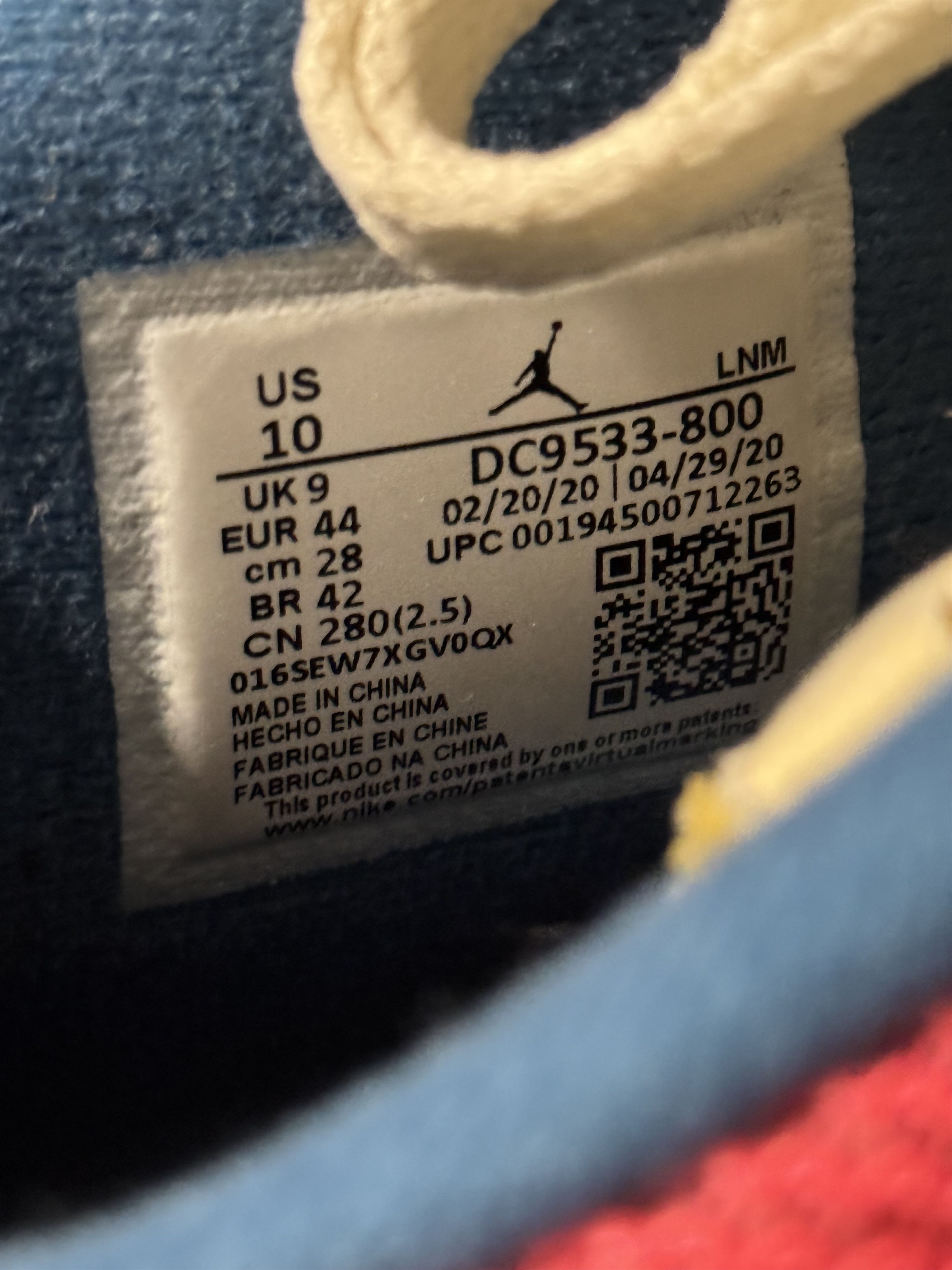 Jordan Brand Jordan 4 Retro x Union LA Mid Guava Ice size 10 Size US 10 / EU 43 - 9 Thumbnail