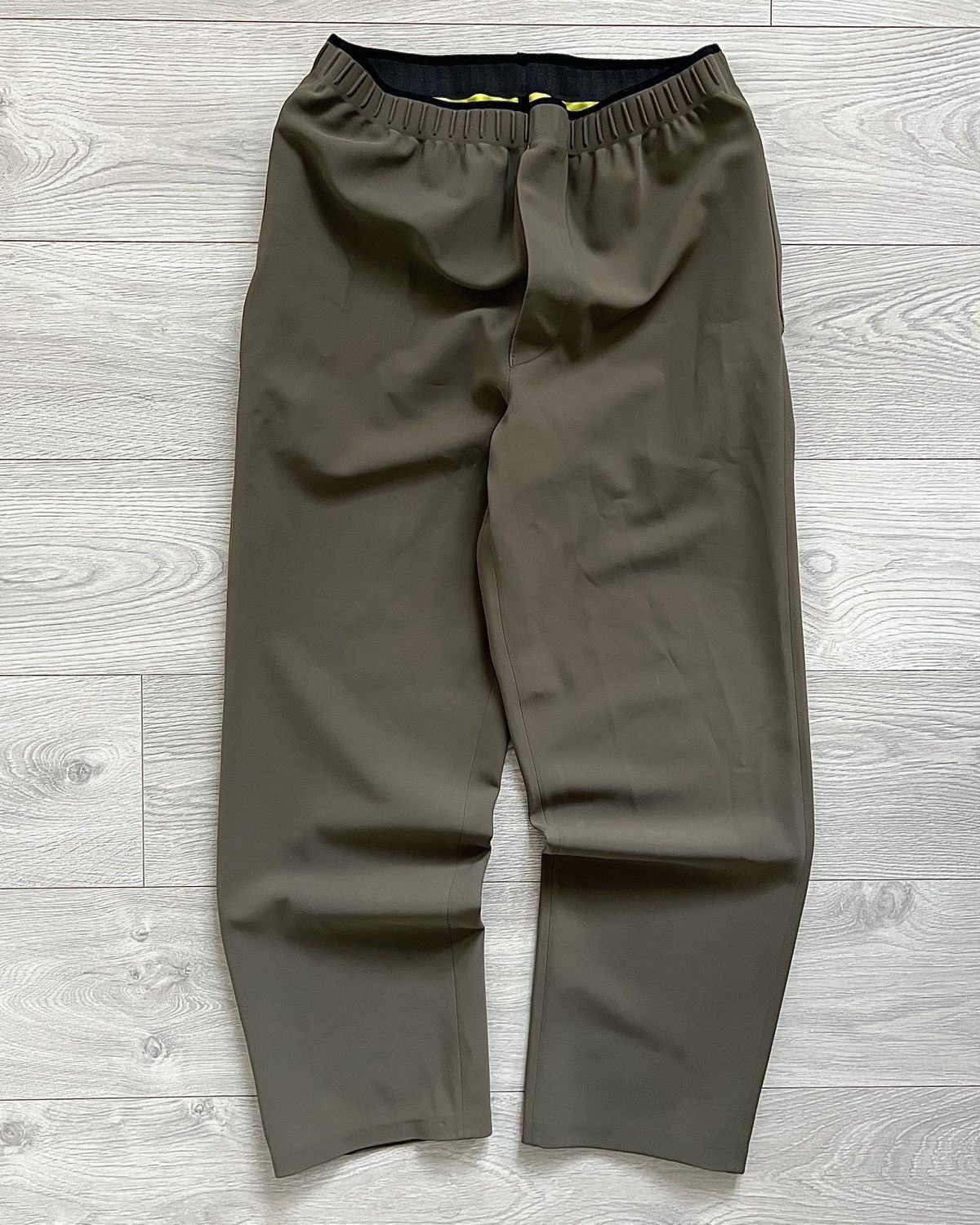 image of Gr10K Bonded Technical Relaxed Pants in Green, Men's (Size 32)