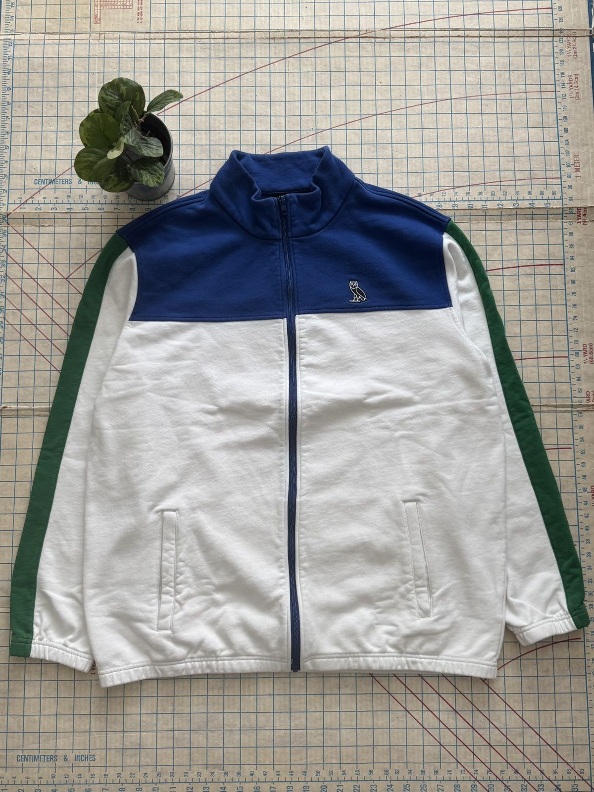 October's Very Own Octobers Very Own OVO All Court Track Jacket Mens XXL White Size US XXL / EU 58 / 5 - 1 Thumbnail