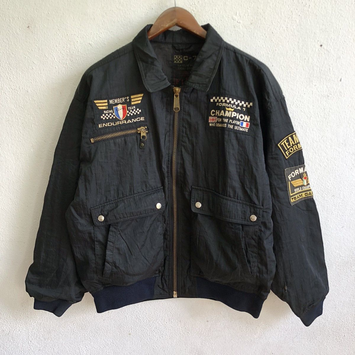 Vintage C-7 Formula 1 Bomber Jacket