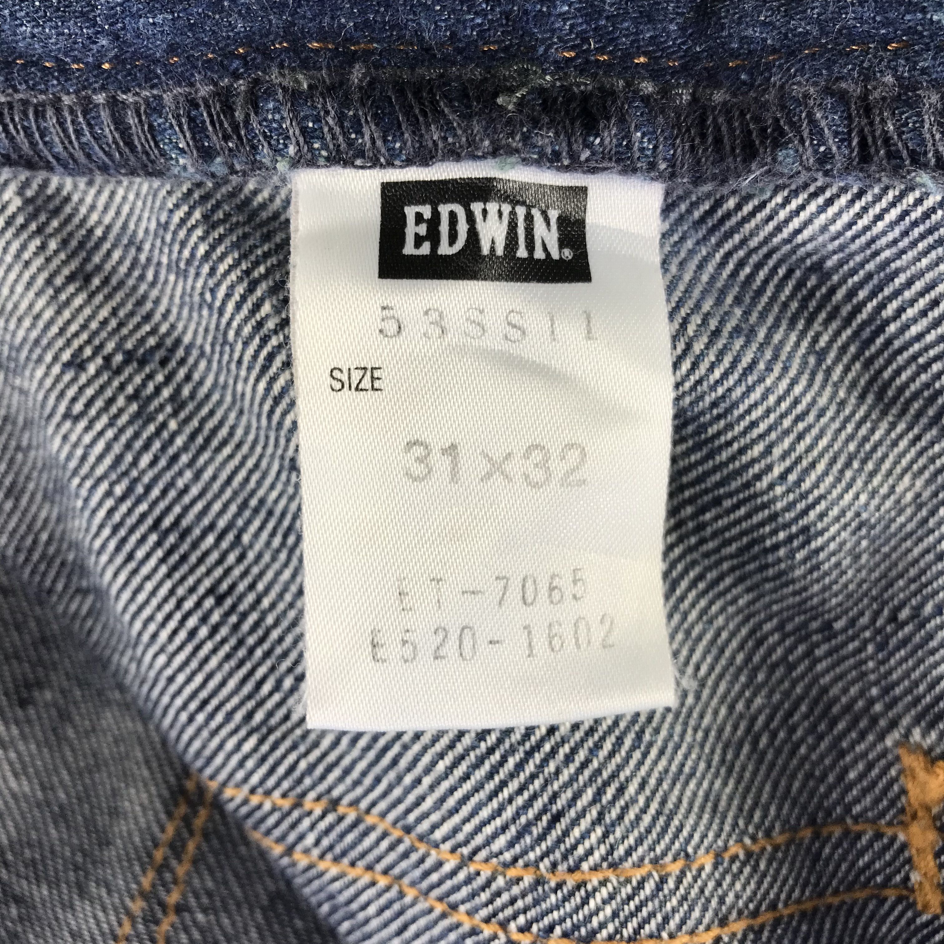 Edwin Vintage Edwin 503 Jeans Flare Denim KJ3357 Size US 31 - 11 Thumbnail