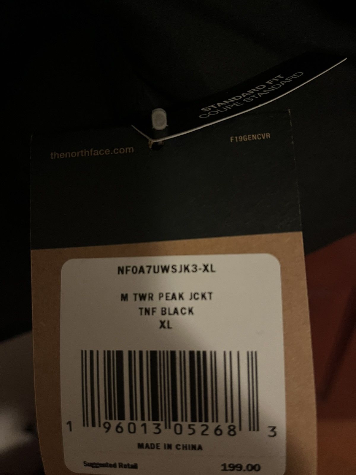 The North Face THE NORTH FACE Men's Reversible Tower Peak Jacket Size US XL / EU 56 / 4 - 5 Thumbnail