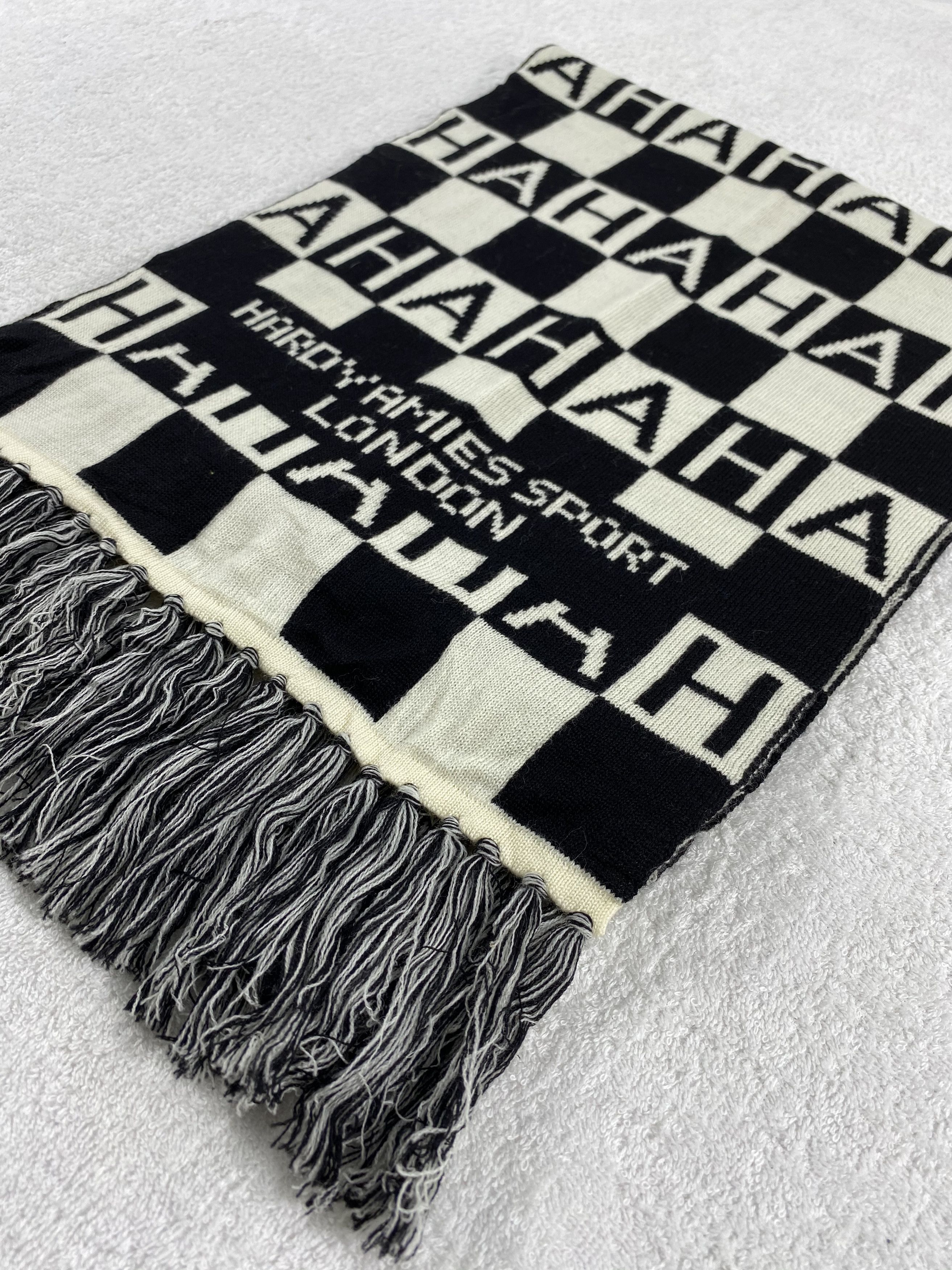 Hardy Amies Vintage Hardy Amies Scarf/Muffler/Neckwear MF680 Size ONE SIZE - 3 Thumbnail