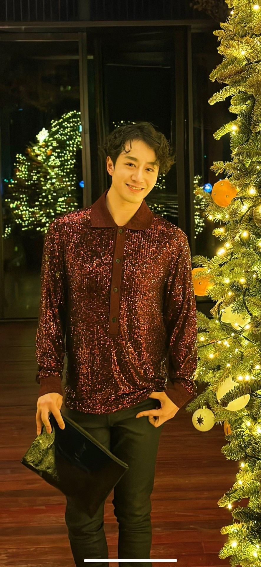Saint Laurent Paris Saint laurent Beaded sequin shirt 2501-Nextarrow Size US M / EU 48-50 / 2 - 9 Thumbnail