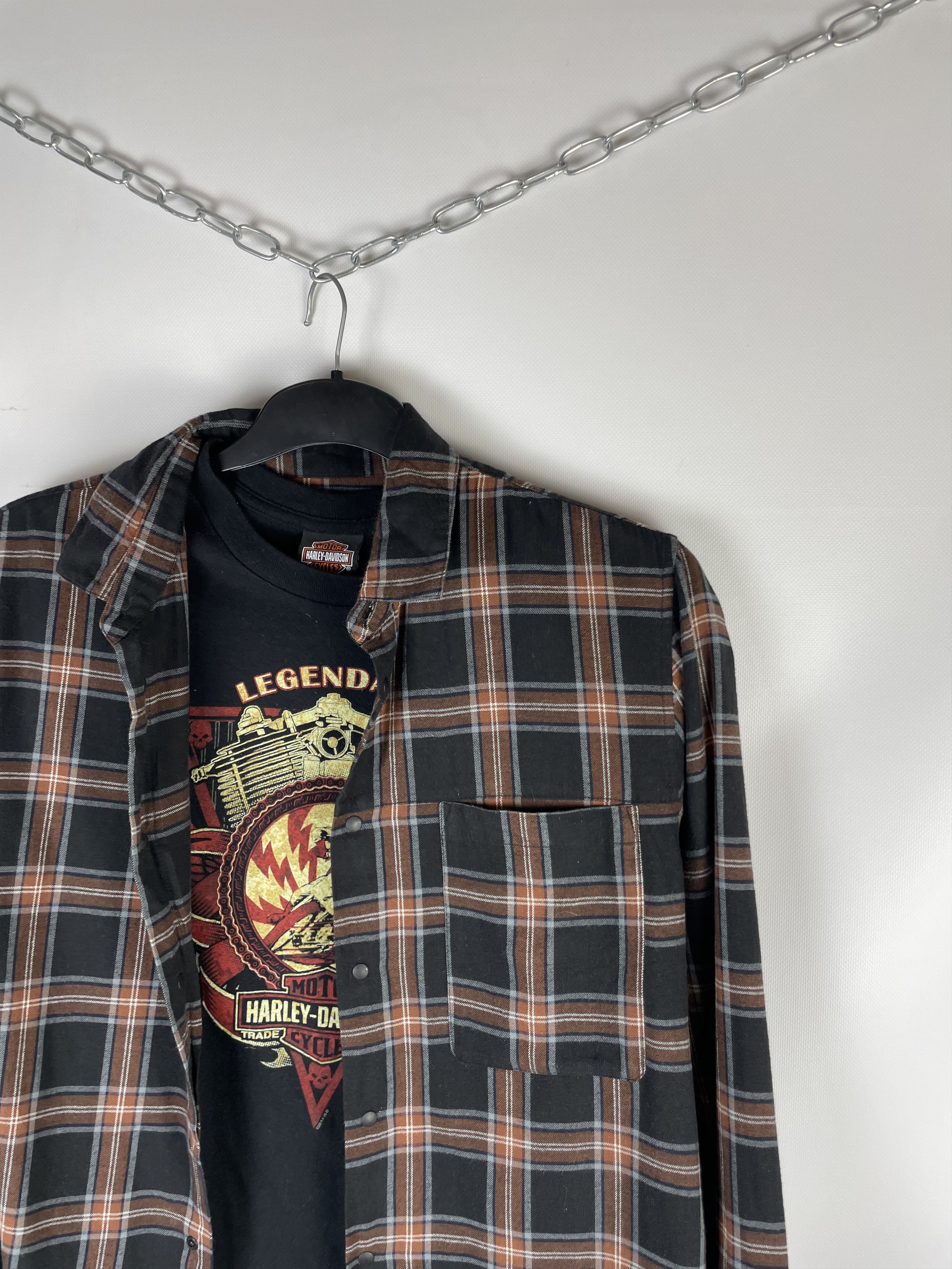 Flannel Flannel Folk Shirt Button Ups Size US L / EU 52-54 / 3 - 3 Thumbnail