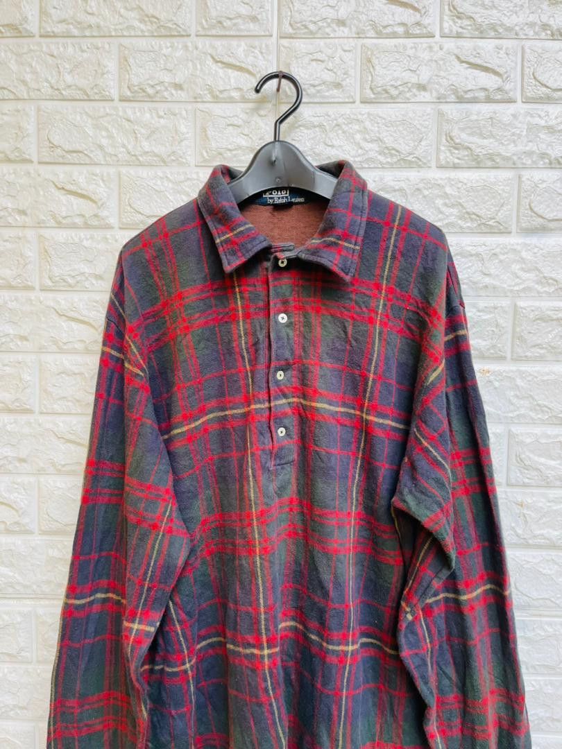 Polo Ralph Lauren Vintage Polo Ralph Lauren Multicolour Long Sleeve Size US XL / EU 56 / 4 - 3 Thumbnail