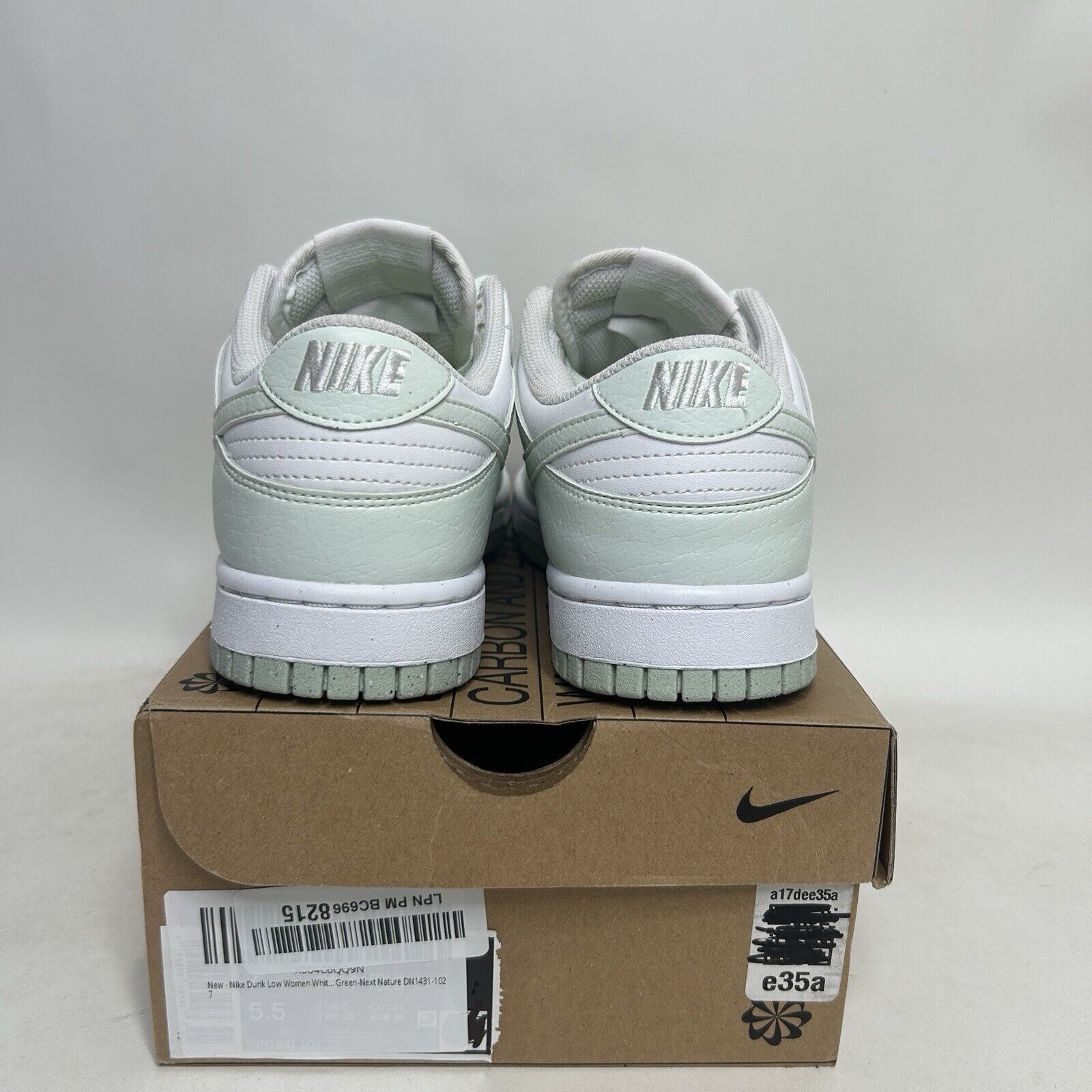 Nike Nike Dunk Low Next Nature WMNS “White Barely Green” 2024 Size US 7.5 / IT 37.5 - 4 Thumbnail