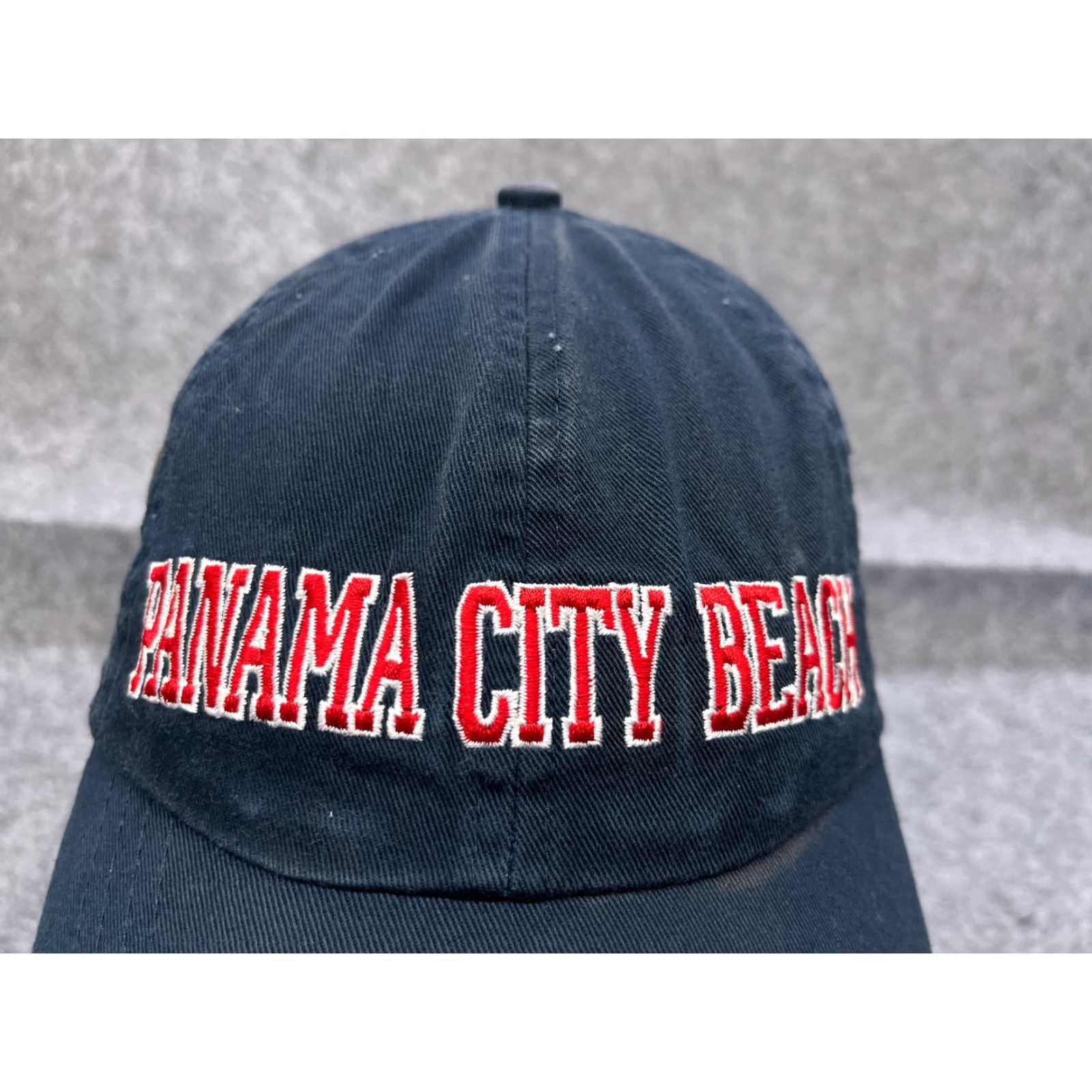 Vintage Marco Destin Hat Strap Back Adult One Size Blue Cotton Beach Size ONE SIZE - 2 Thumbnail