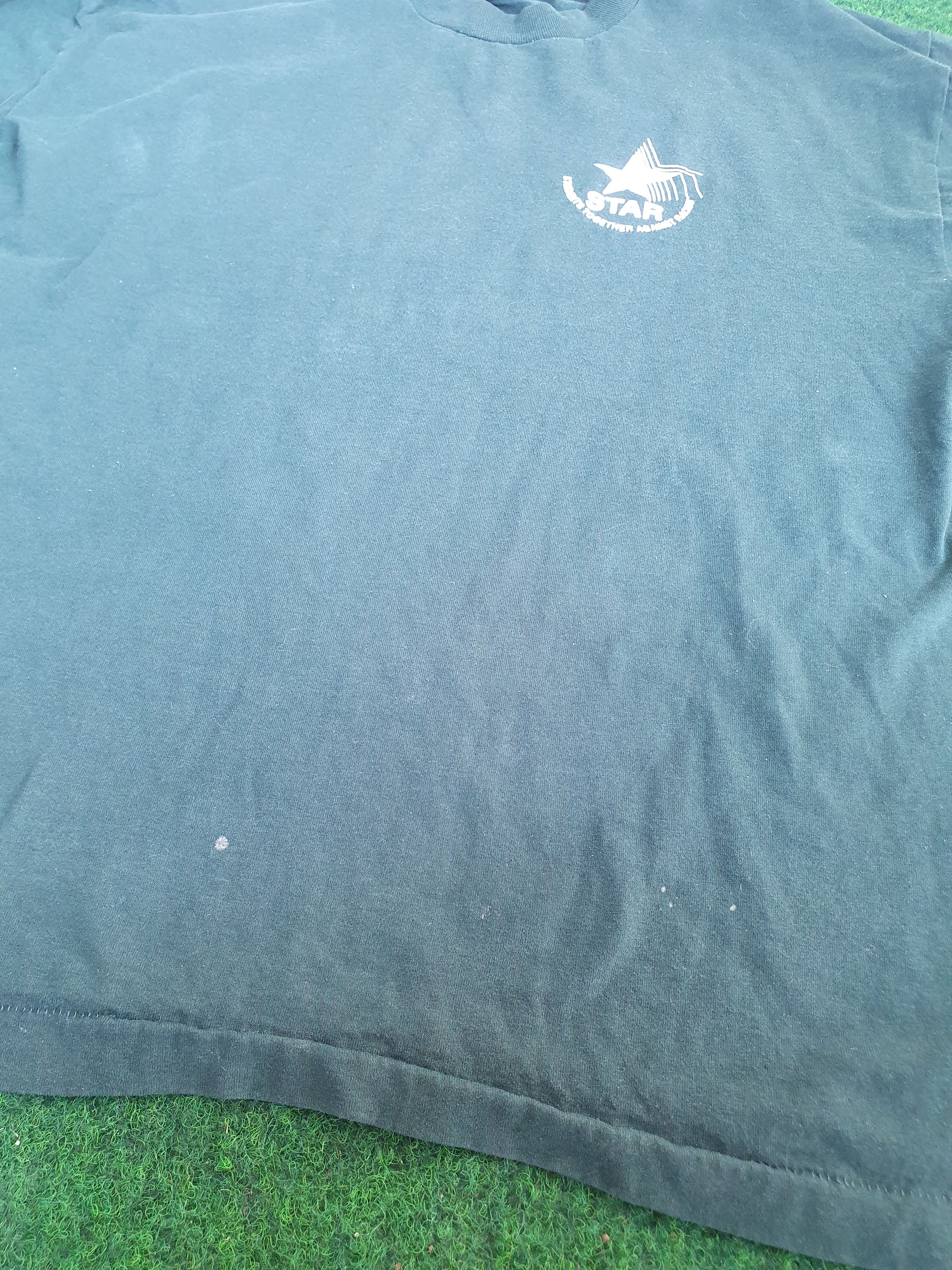 Fruit Of The Loom × Vintage STAR Students Together Against V Singltge Stitch t-shirt XL Size US XL / EU 56 / 4 - 8 Thumbnail