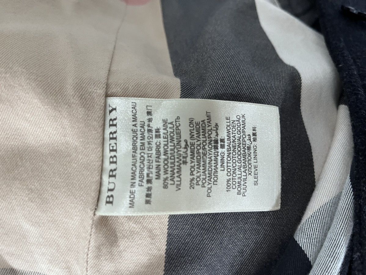 Burberry Burberry Brit Wool coat Size US L / EU 52-54 / 3 - 7 Thumbnail