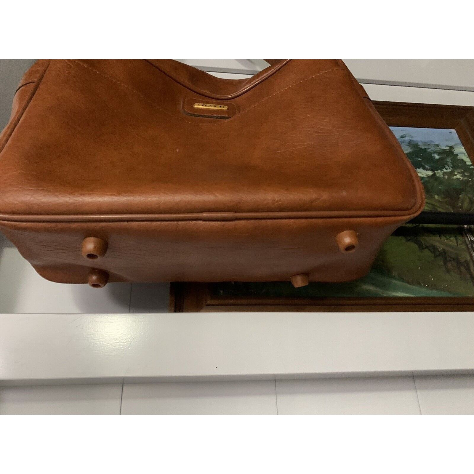 Samsonite Vintage Sasson Travel Luggage Bag Purse Bag Brand Brown Size ONE SIZE - 3 Thumbnail